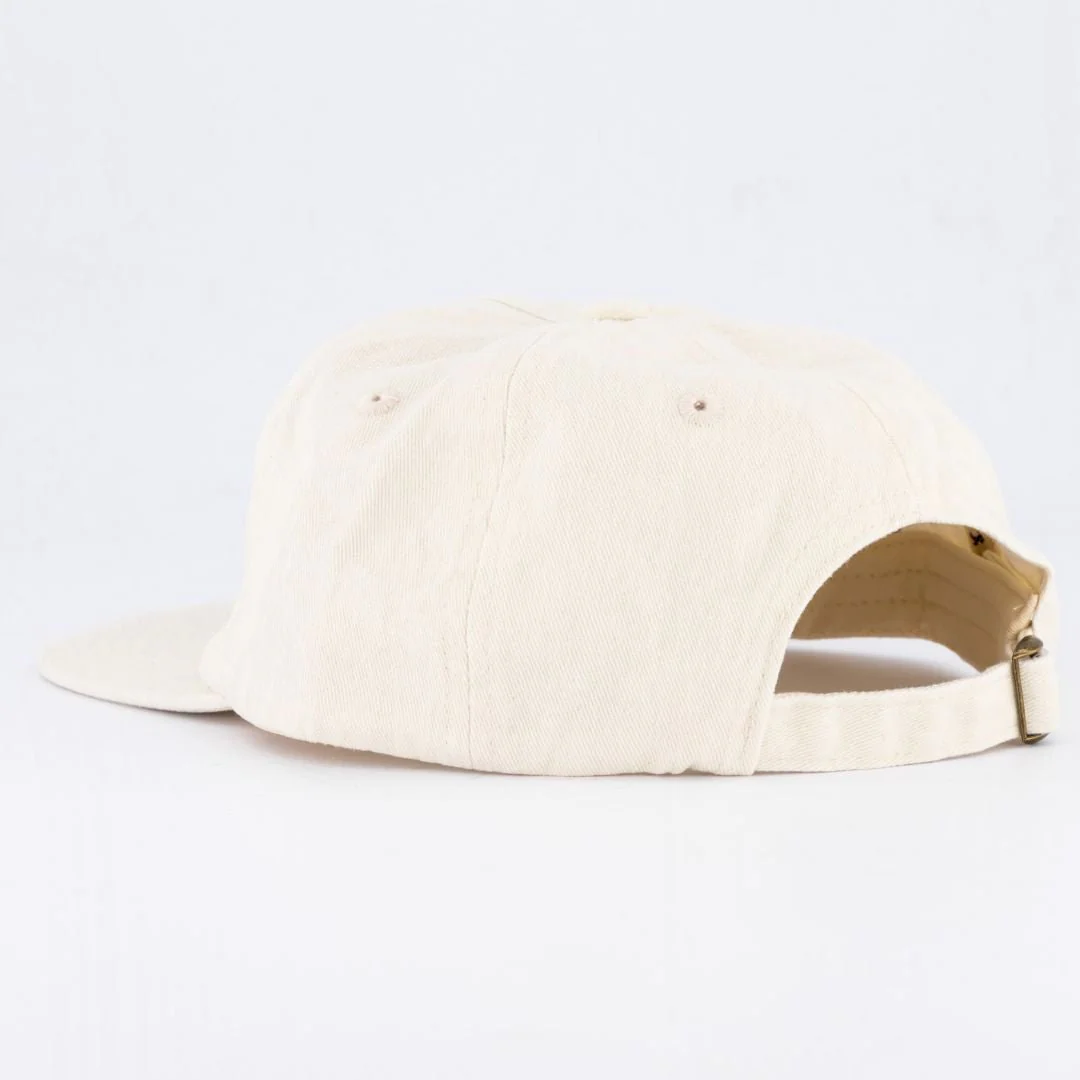 AB de Villiers 360 Crest Traditional Cap Plain Ivory - Image 3