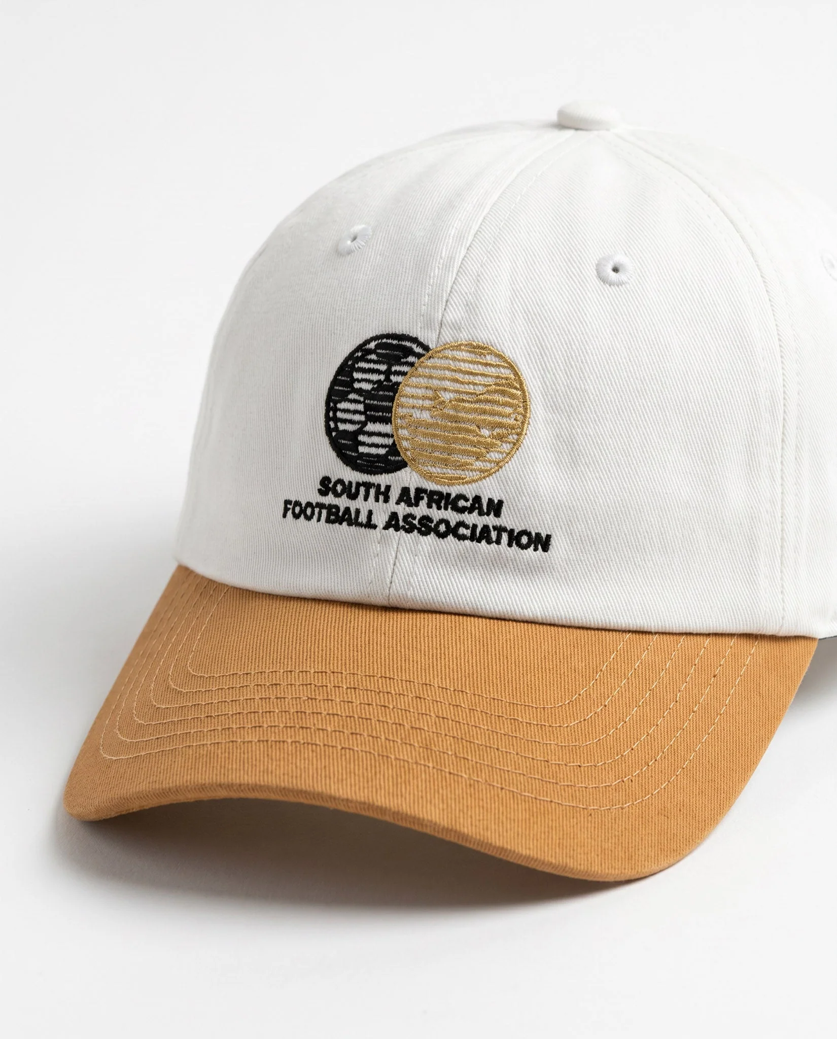 Bafana Bafana Crest Traditional Cap White - Image 3