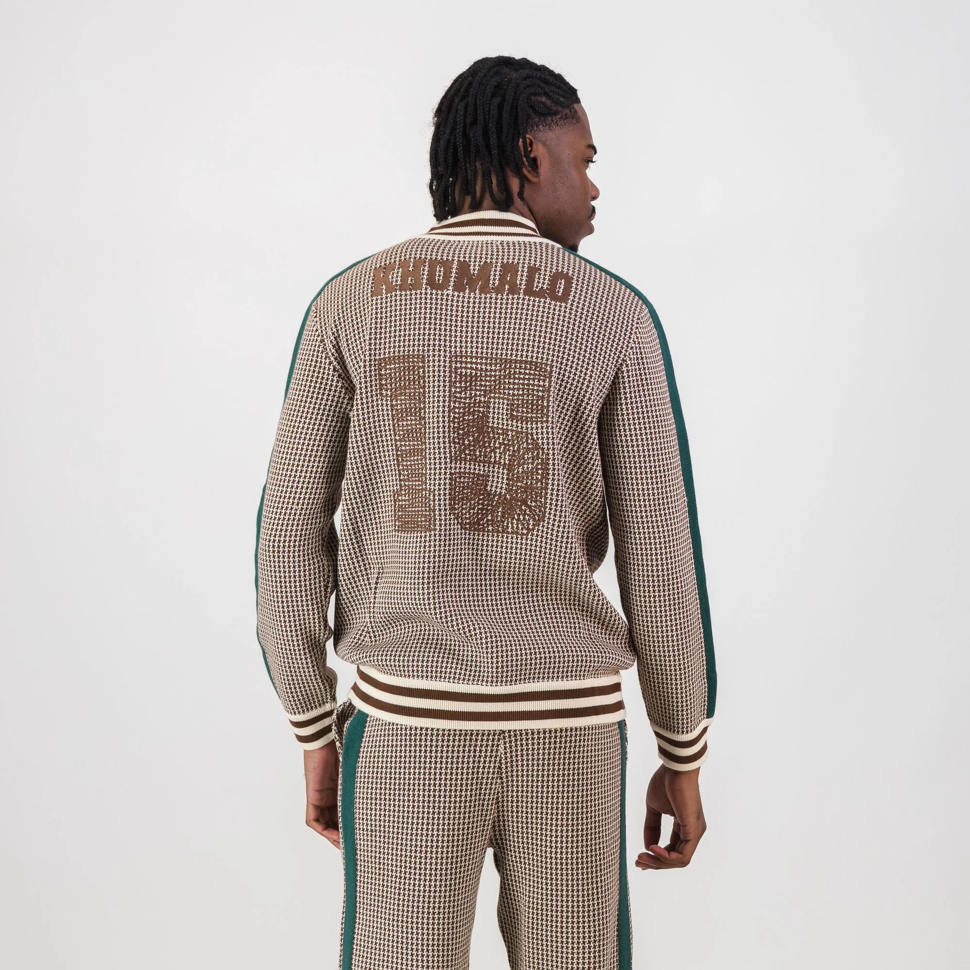 Doctor Khumalo Zip Through Knit Jersey-Ivory - Image 5