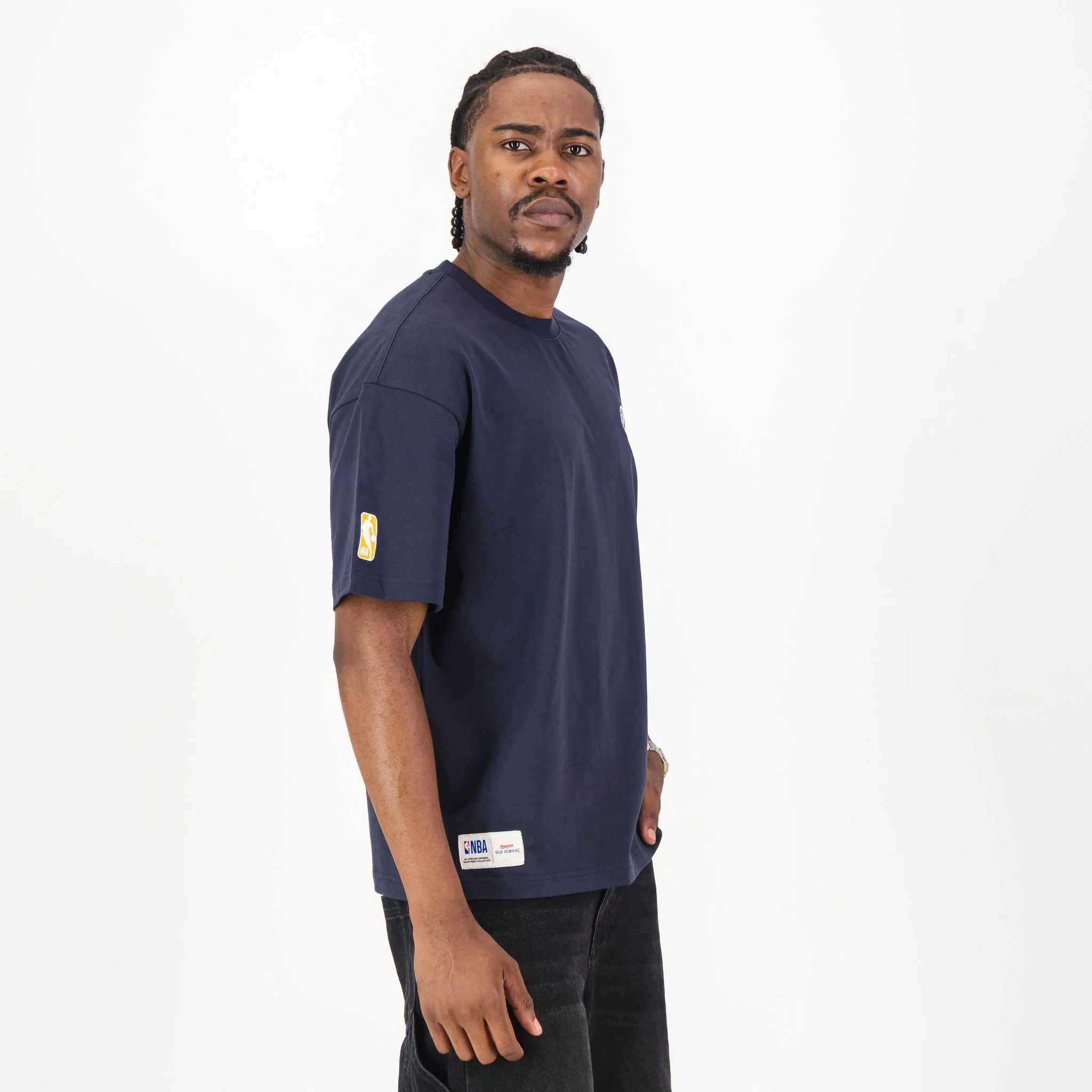 NBA Golden State Warriors Boxy Tee-Navy - Image 5