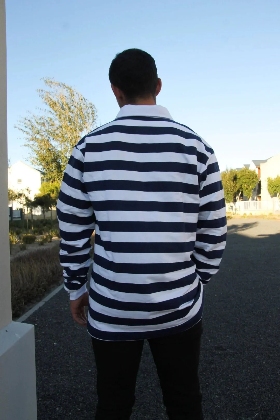 Schools Ikeys Varsity Cup LS Rugby Jersey-Navy - Image 11