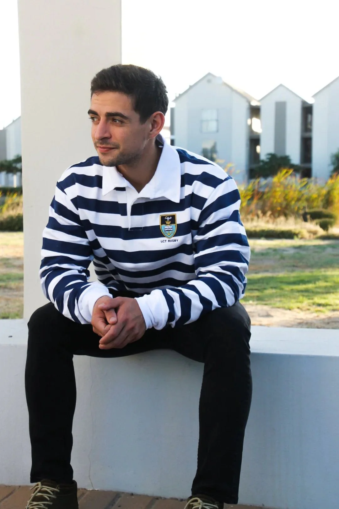 Schools Ikeys Varsity Cup LS Rugby Jersey-Navy - Image 13