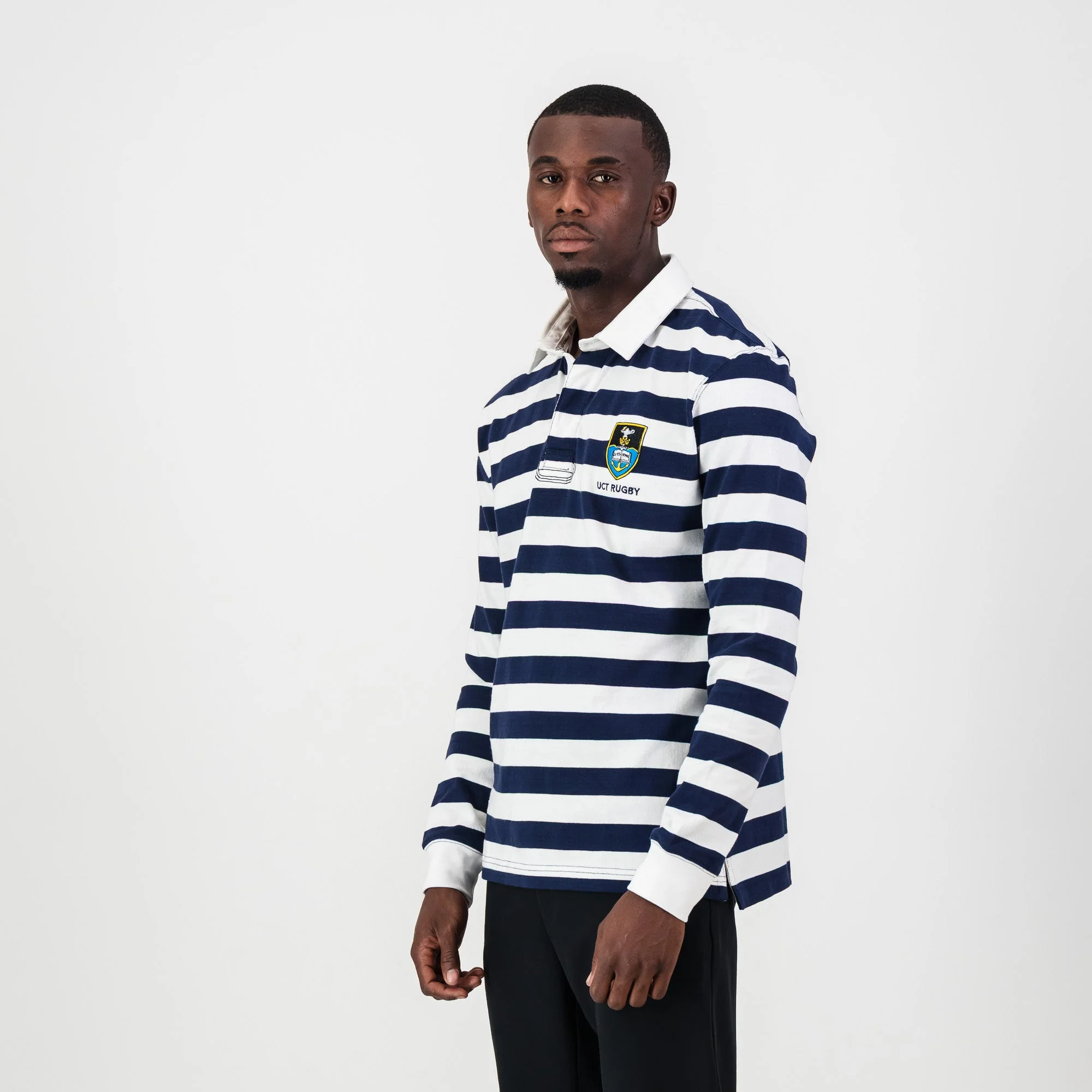 Schools Ikeys Varsity Cup LS Rugby Jersey-Navy - Image 4