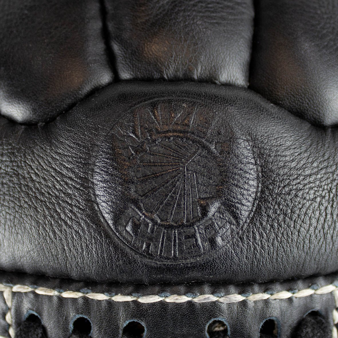 Kaizer Chiefs Leather Soccer Ball-Black - Image 3