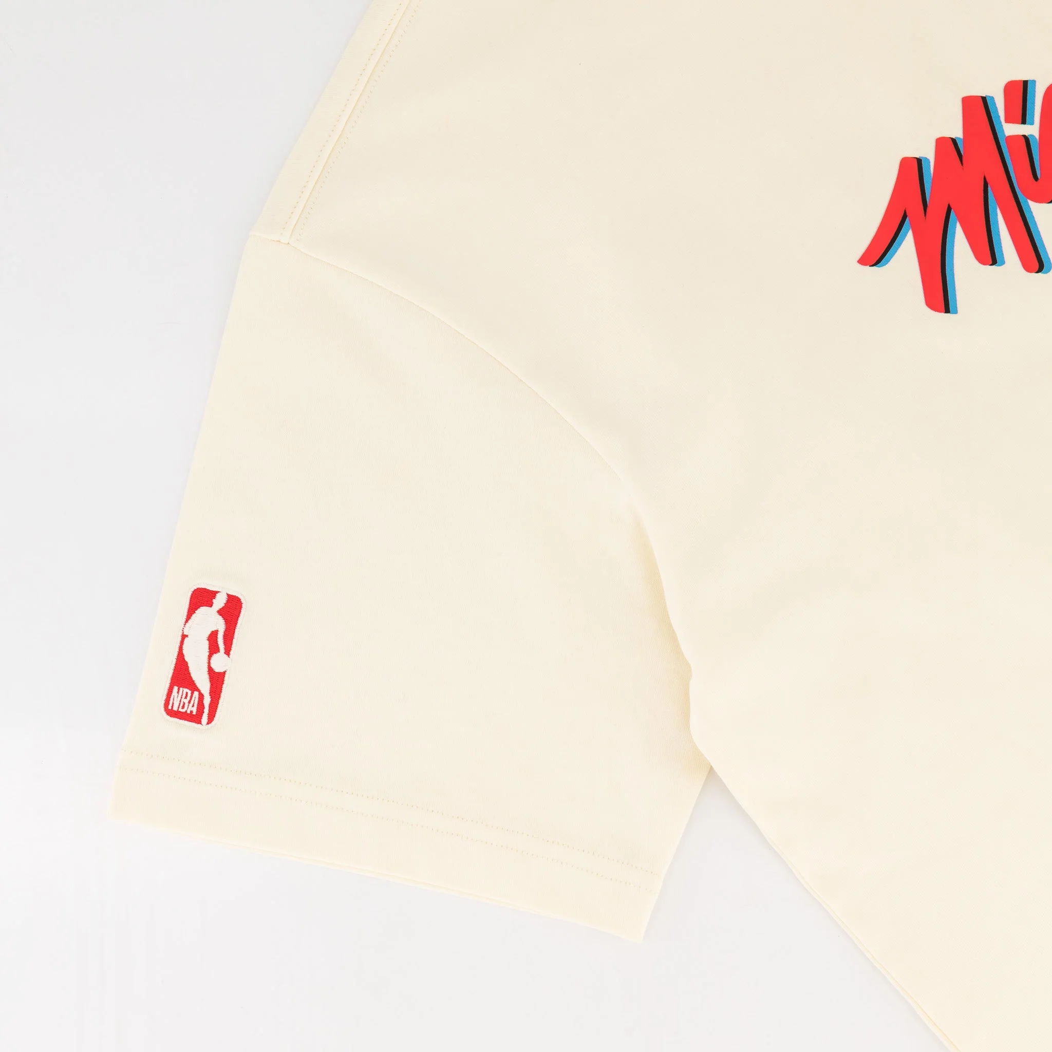 NBA Miami Heat Boxy Tee - Ivory - Image 7