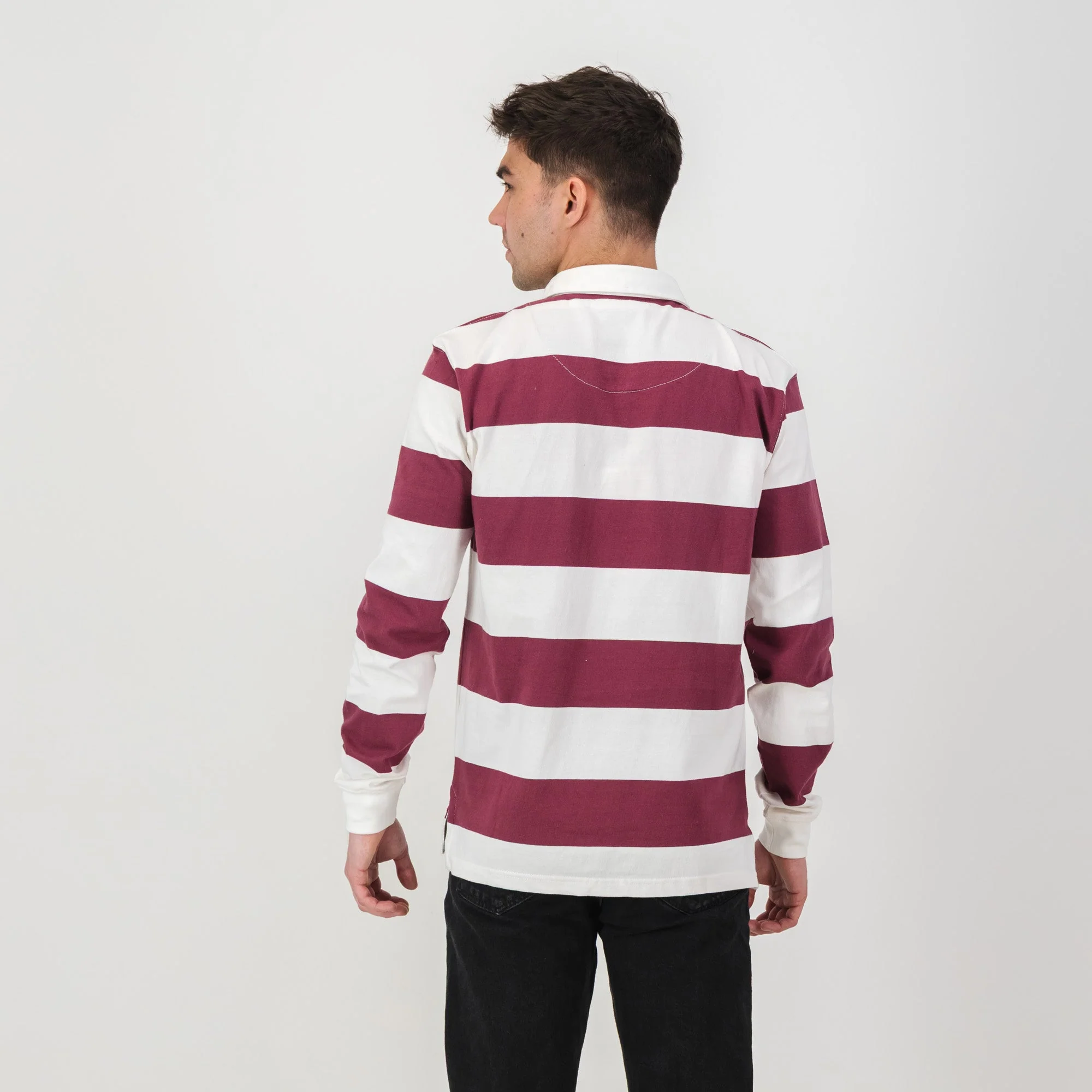 Schools Paul Roos LS Rugby Jersey-White - Image 5