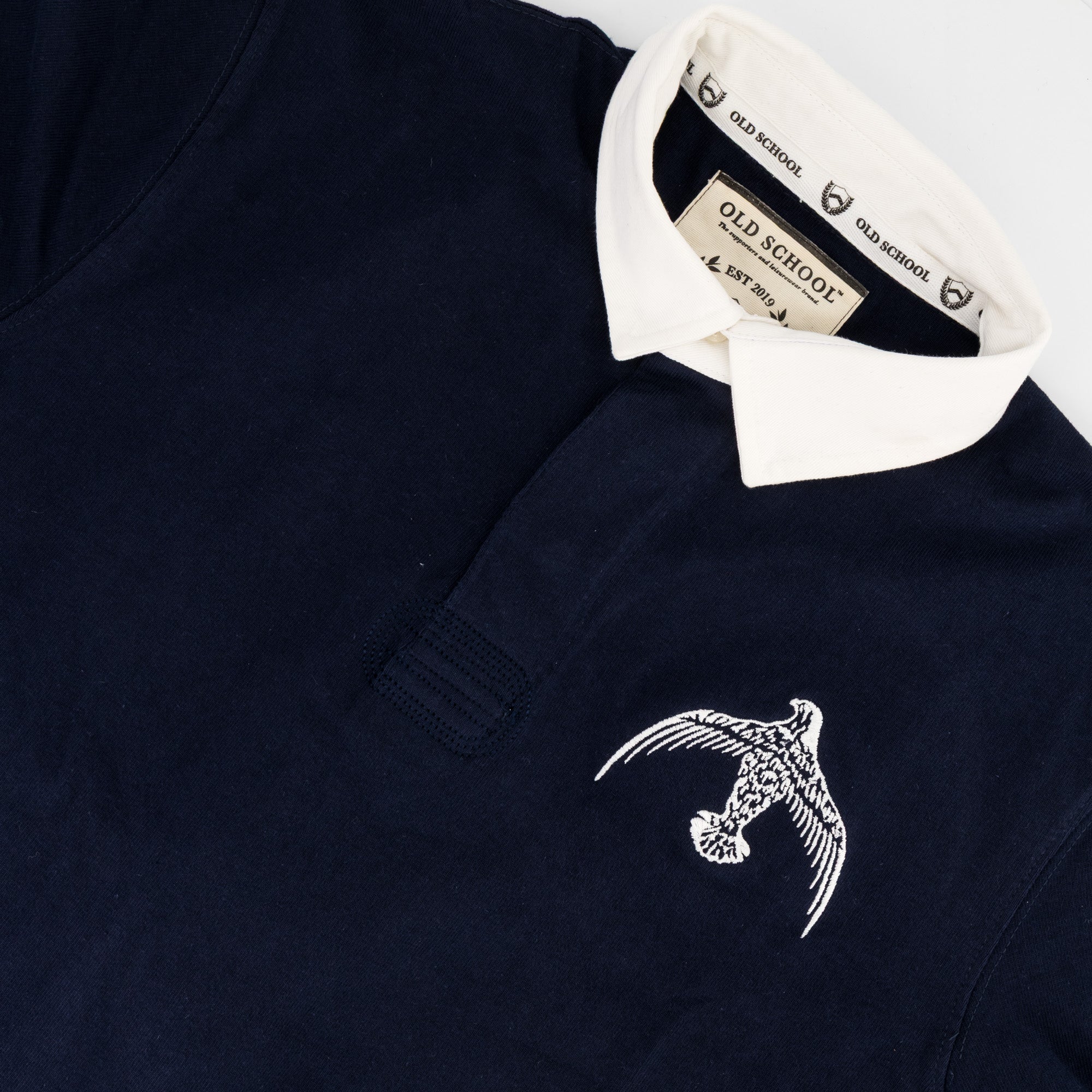 Schools Falcon College LS Rugby Jersey - Navy - Image 6