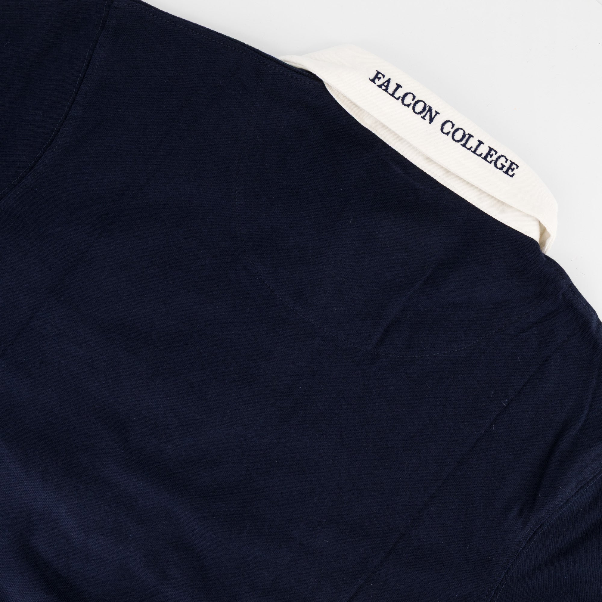 Schools Falcon College LS Rugby Jersey - Navy - Image 7