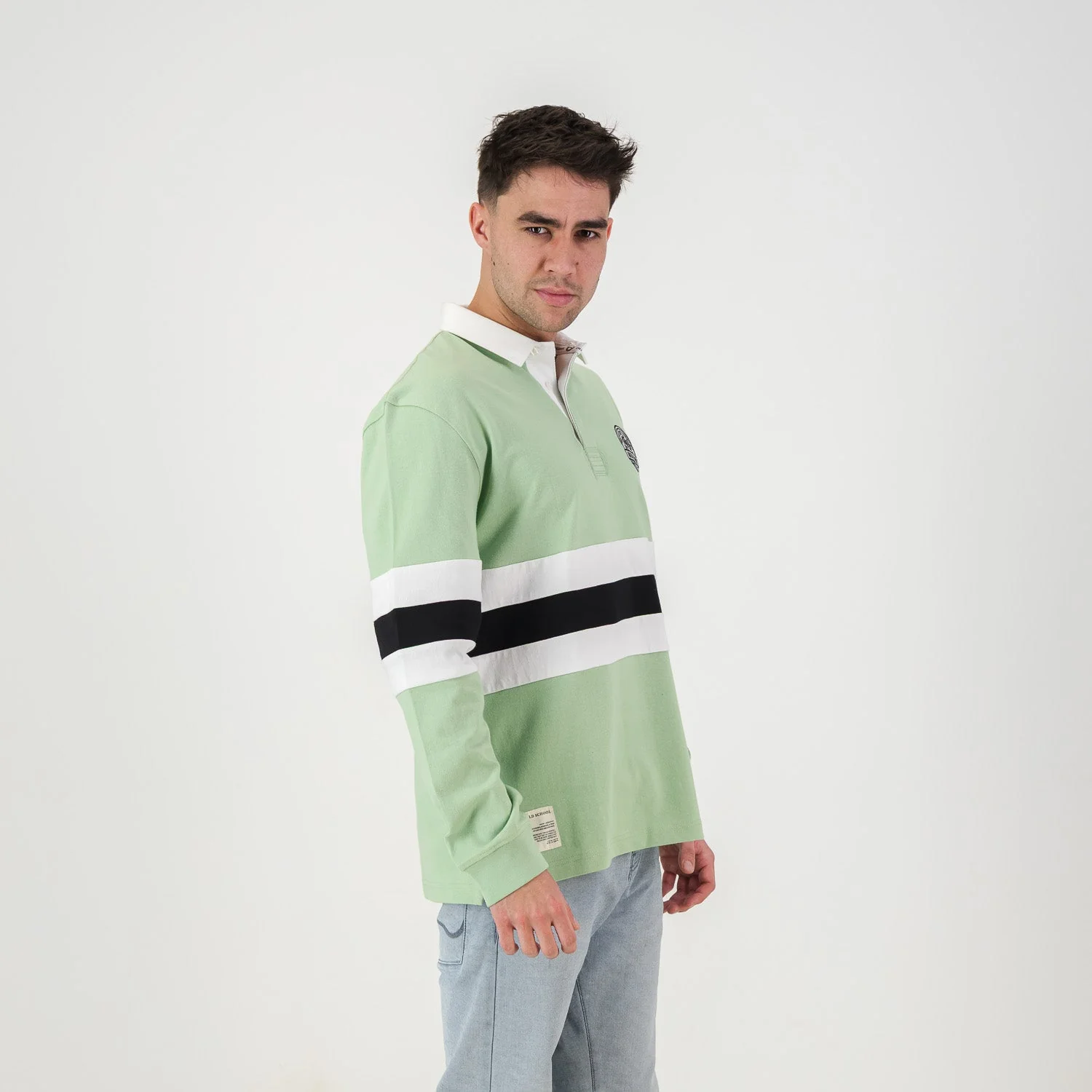 Schools Marlow LS Rugby Jersey - Arcadian Green - Image 3