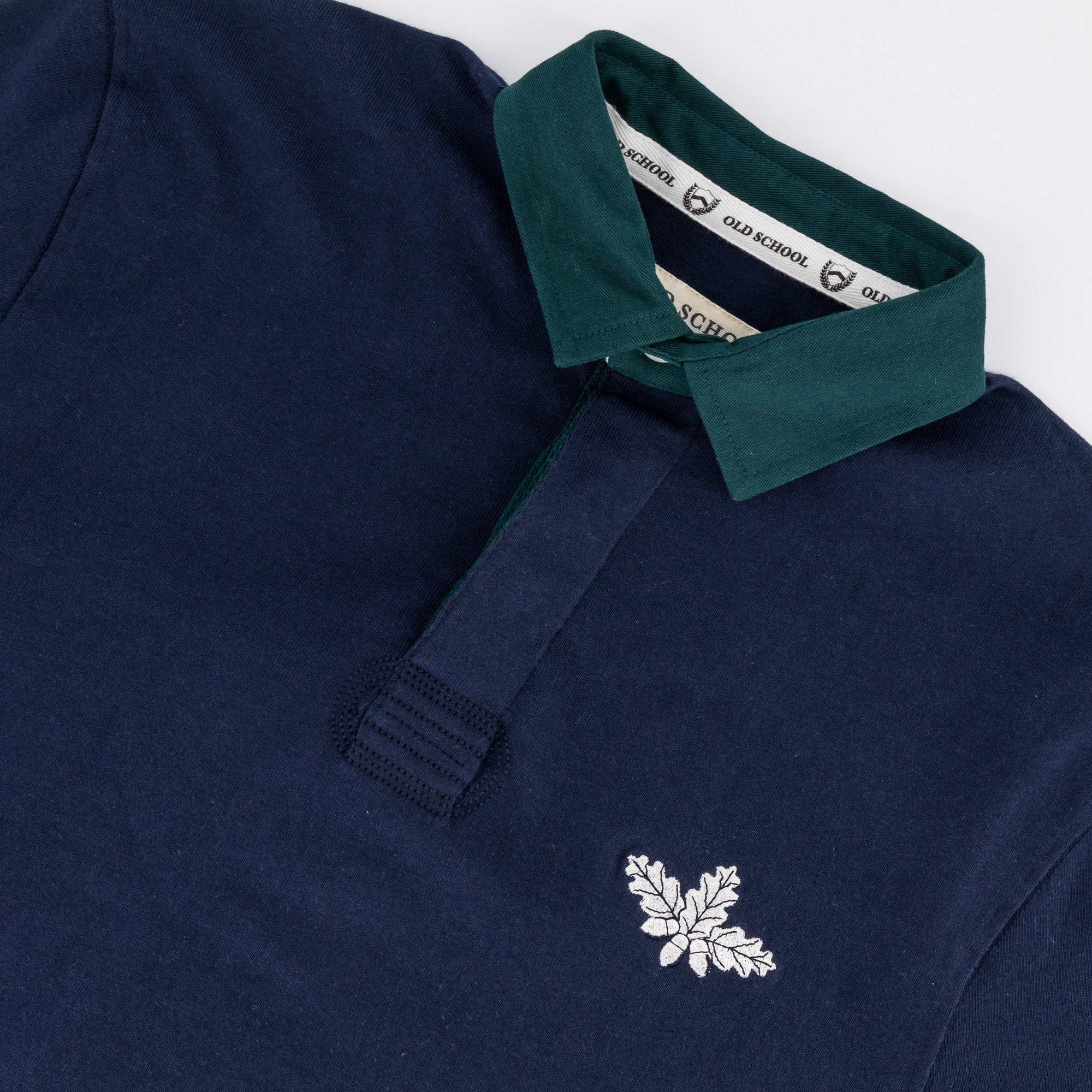 Schools Oakhill LS Rugby Jersey-Navy - Image 6