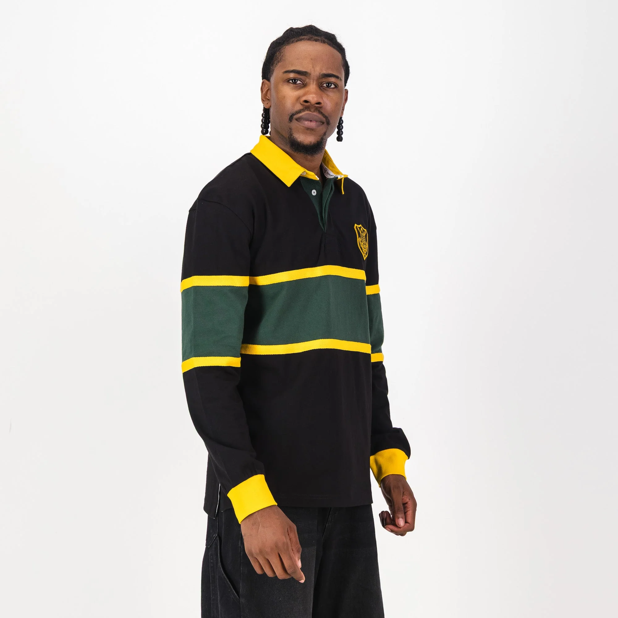 Schools Umtata High School LS Rugby Jersey-Black - Image 3