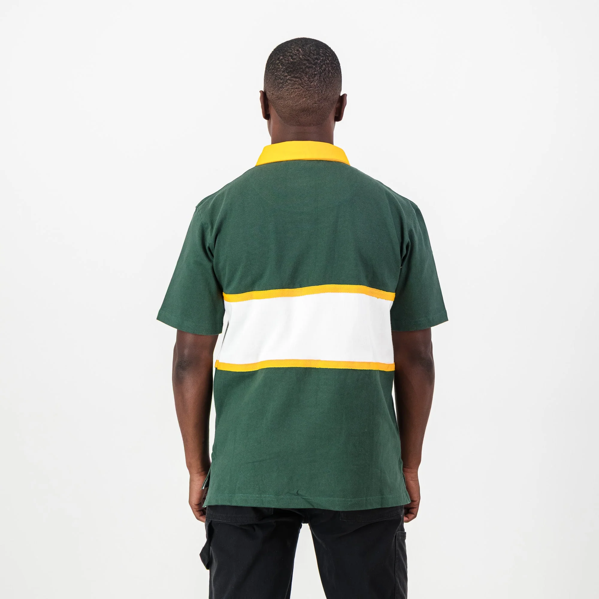 Schools Wonderboom SS Rugby Jersey-Os Green - Image 5