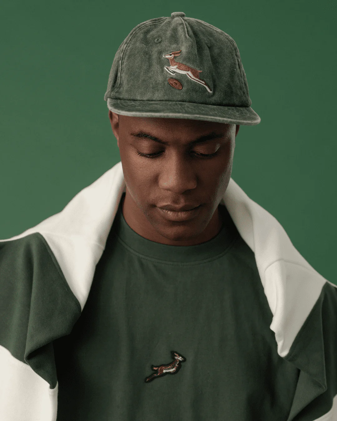 Springboks United Traditional Cap - Military Olive - Image 6