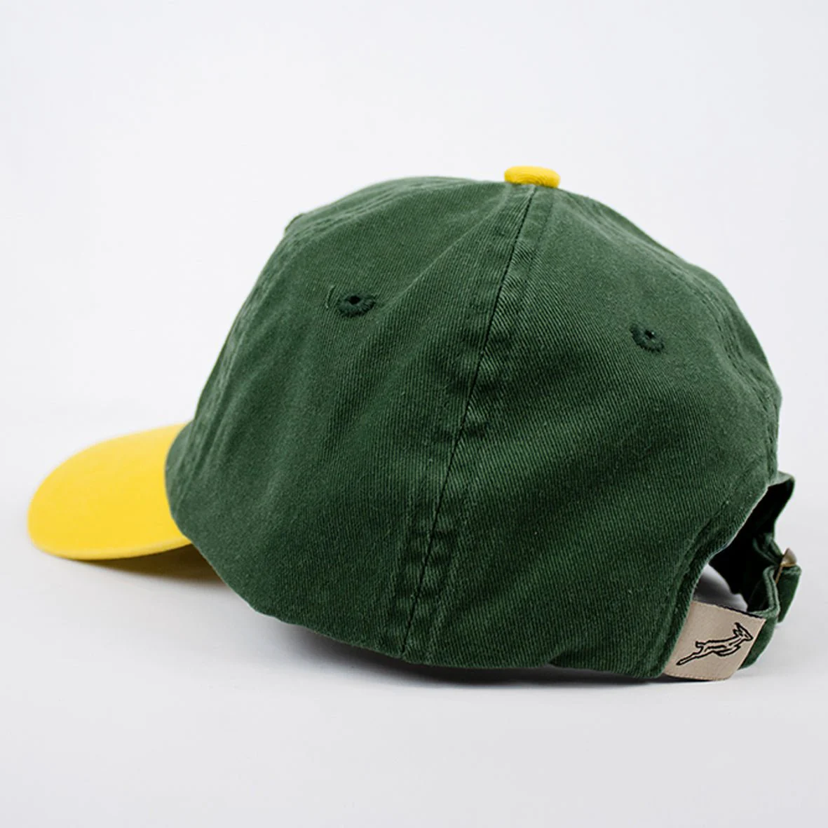 Springboks Two Colour Dad Cap-OS Green - Image 4