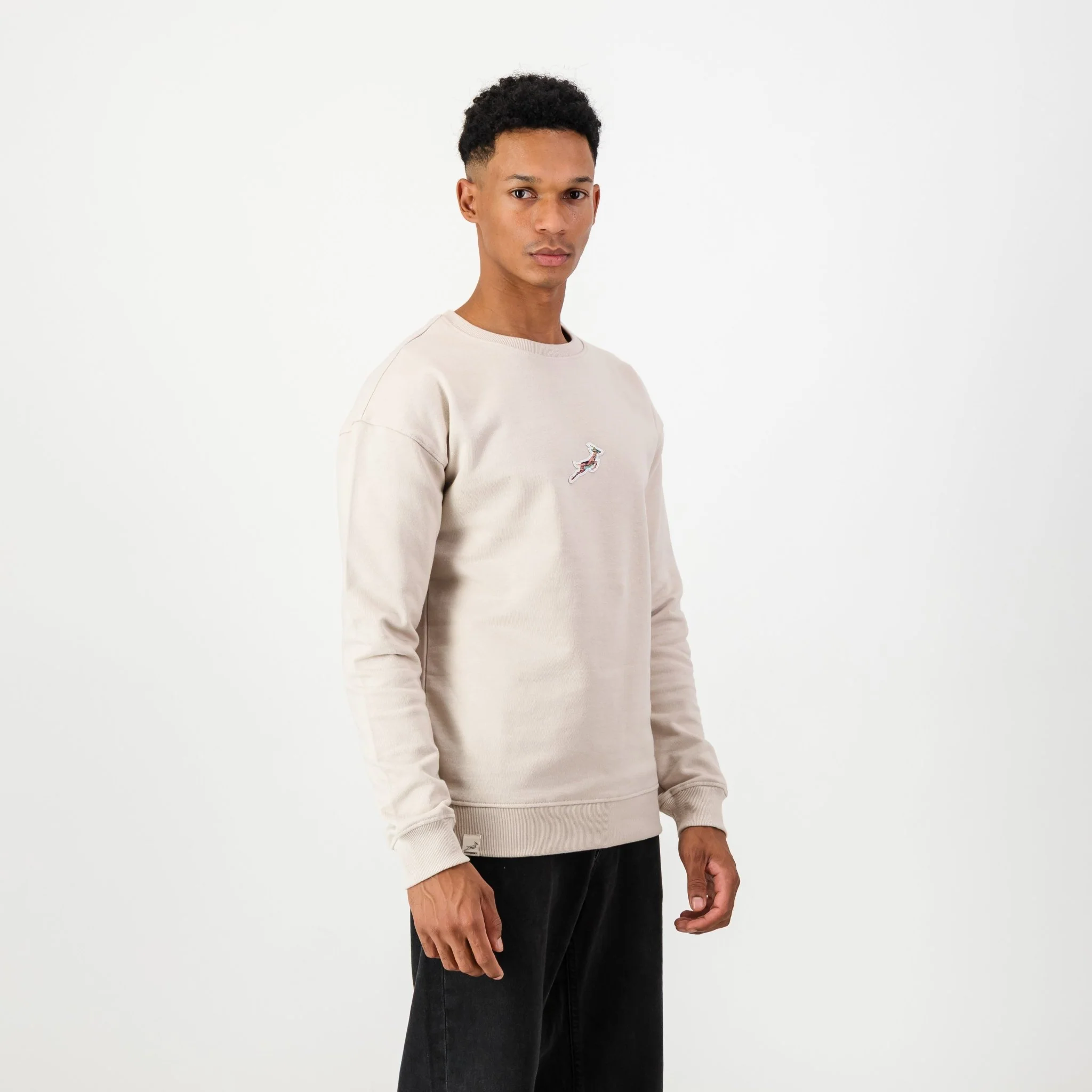 Springboks Colour Pop Sweat - Ivory - Image 3