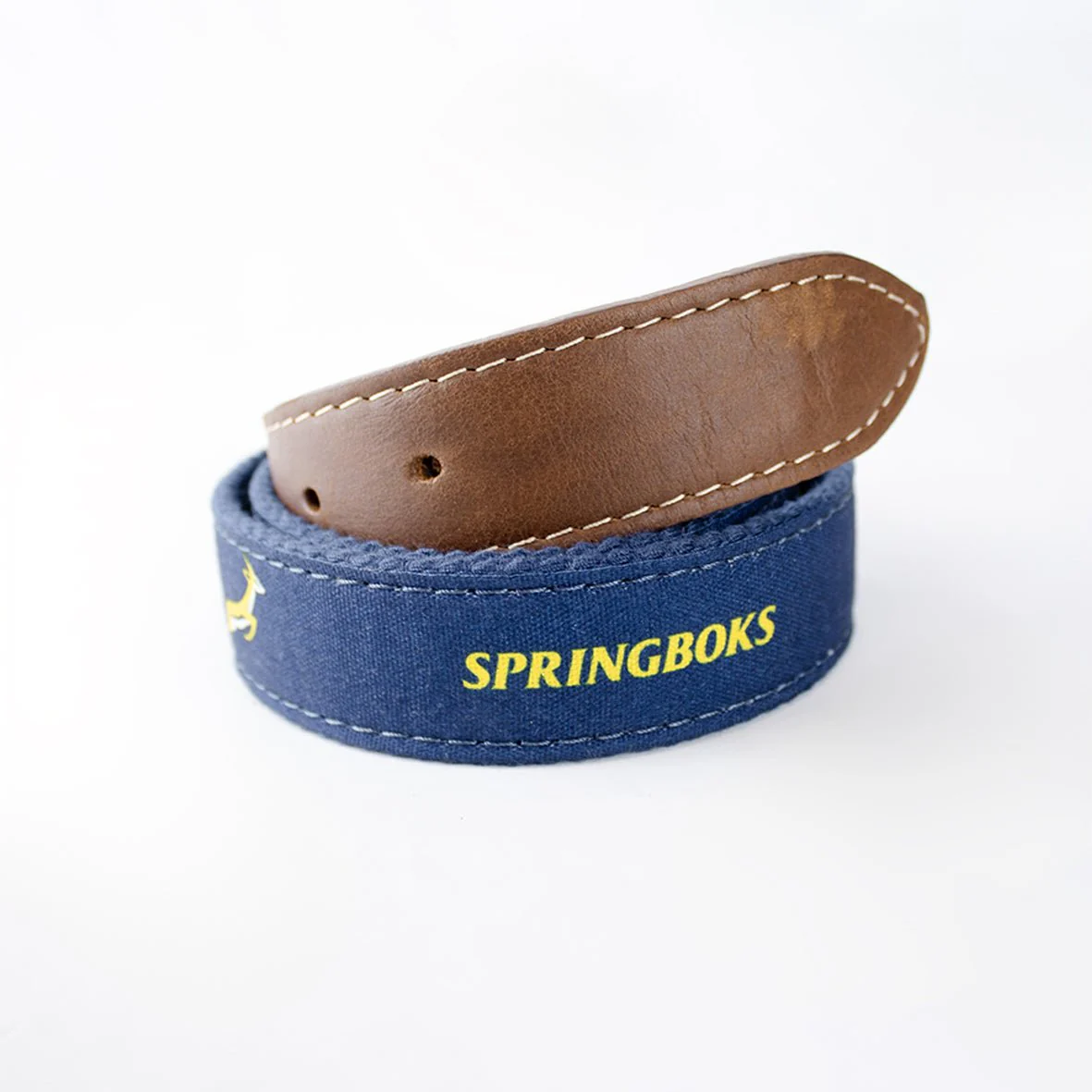Springboks Golf Belt-Navy - Image 2