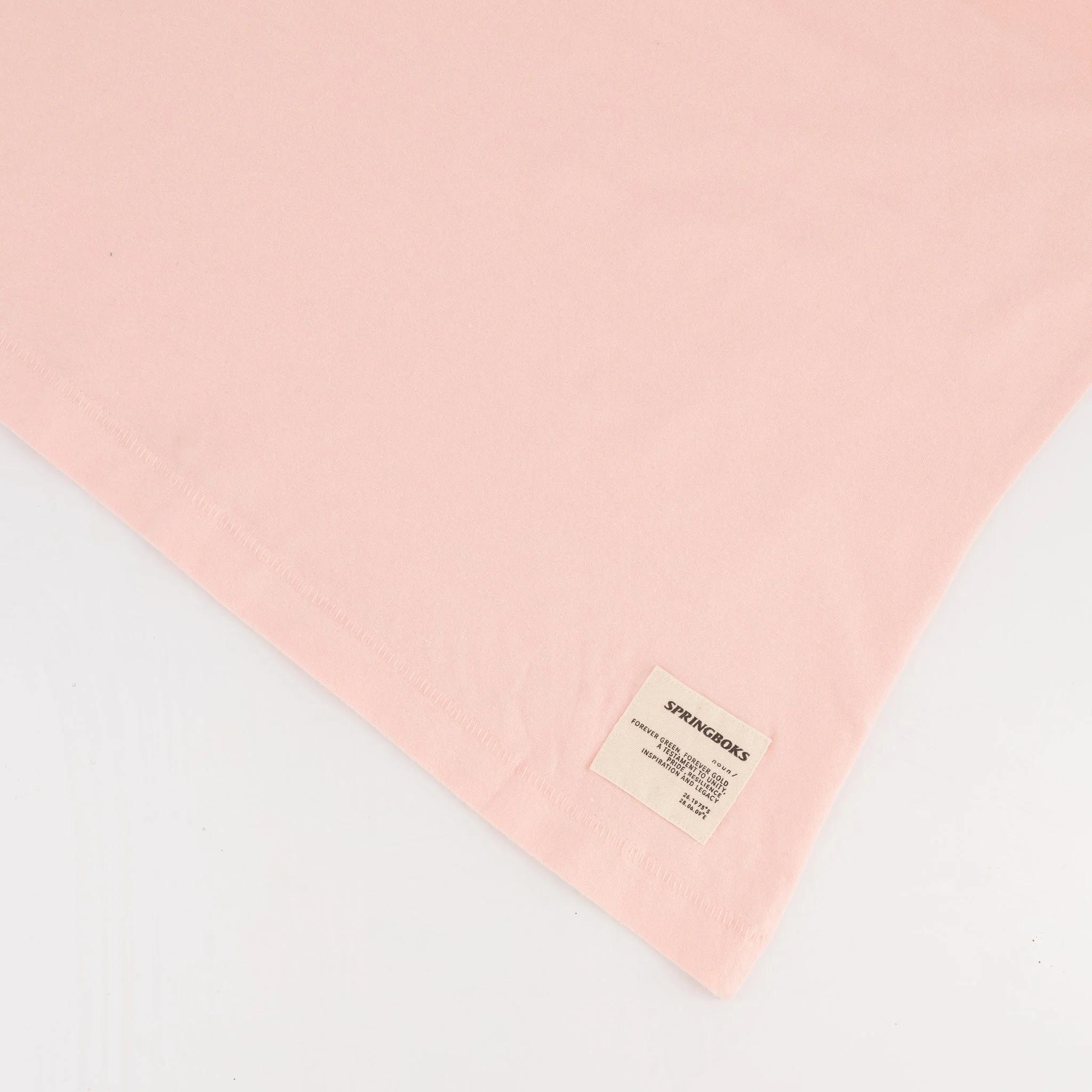 Springboks LC Badge Ladies Crew Tee - Rose Quartz - Image 7