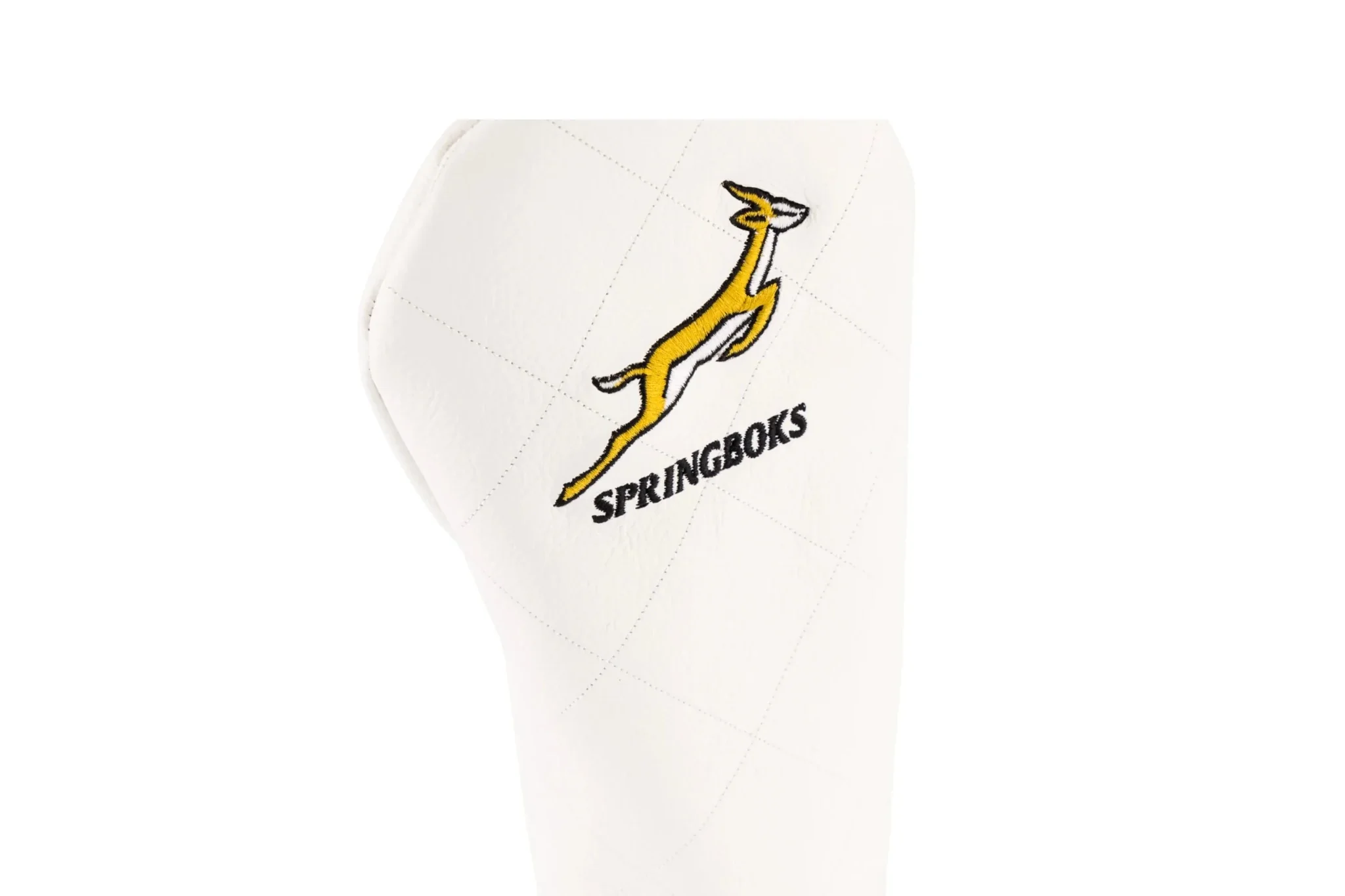 Springboks Leather Golf Cover-White - Image 3