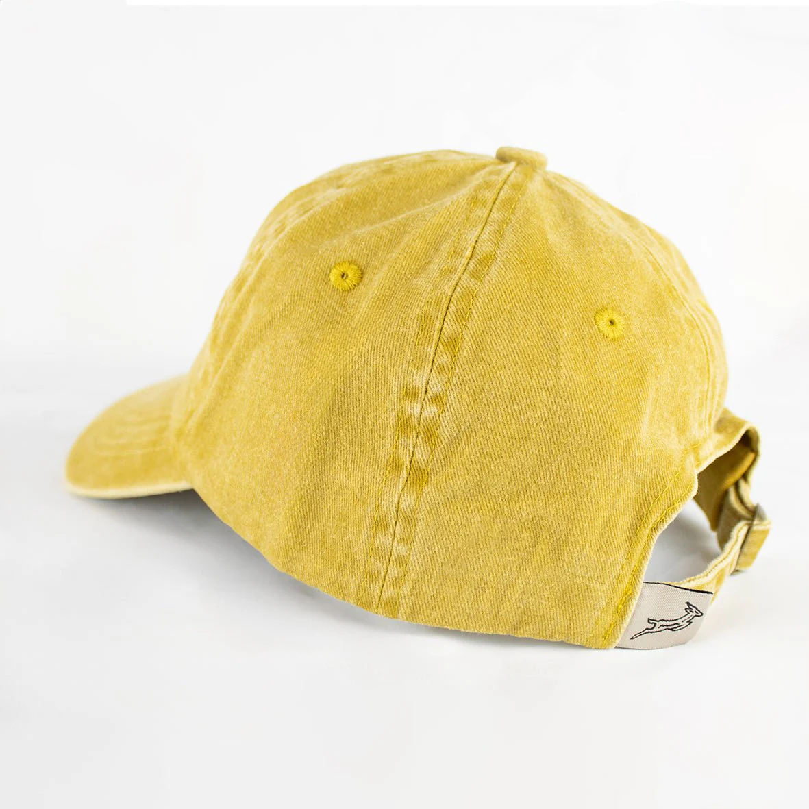 Springboks Natural Emb Dad Cap-Mustard - Image 4