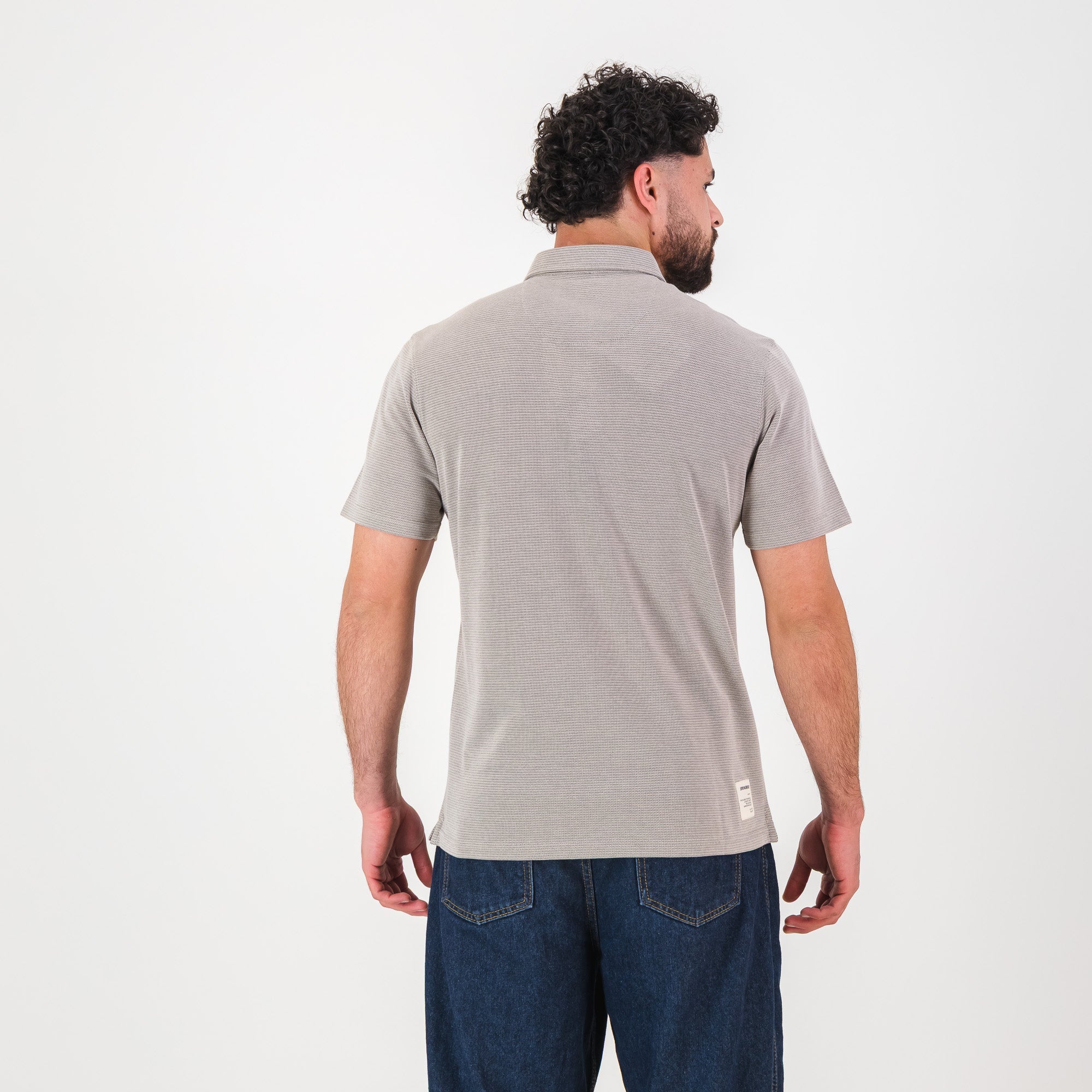 Springboks Pique Striper SS Polo- Tobacco Brown - Image 6