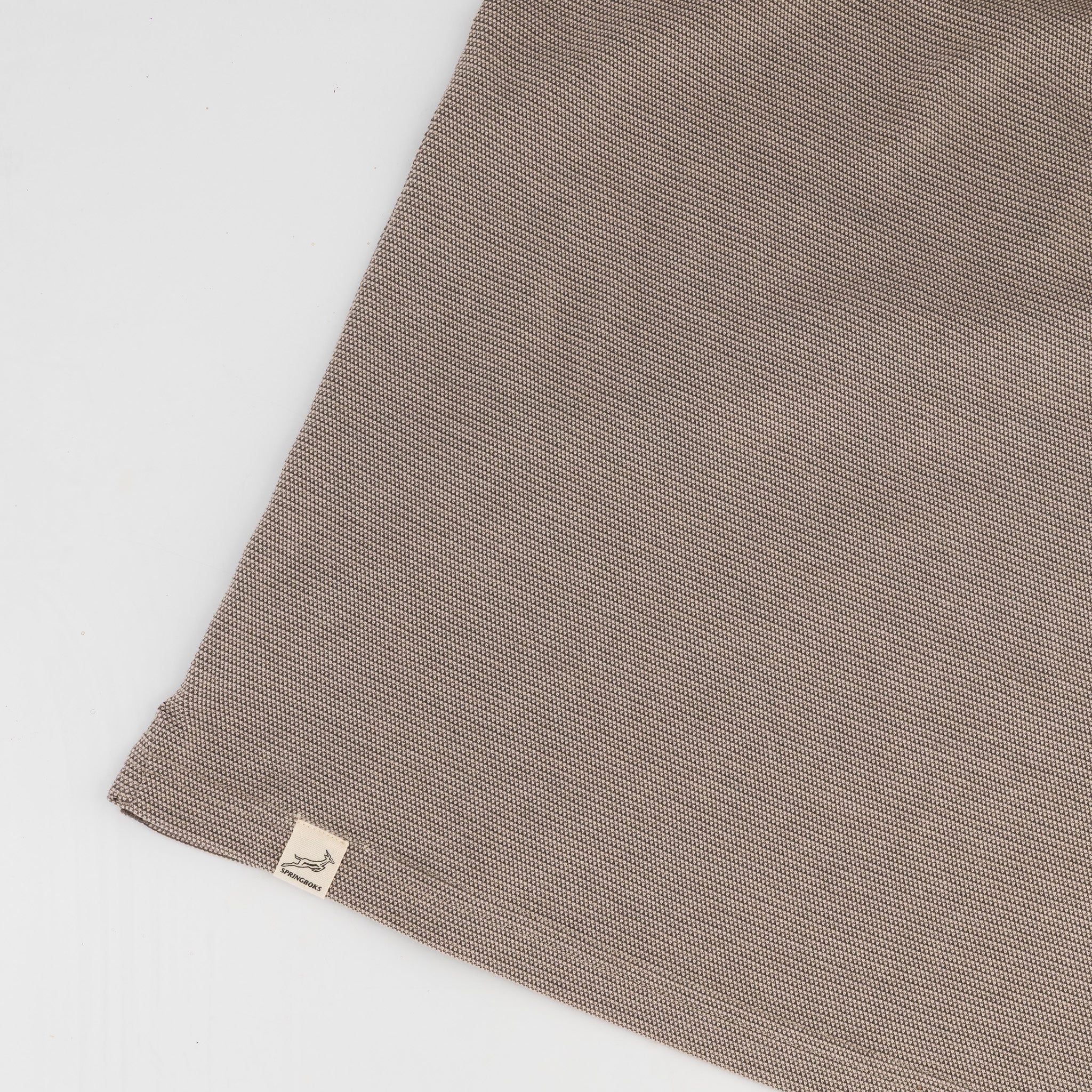 Springboks Pique Striper SS Polo- Tobacco Brown - Image 8