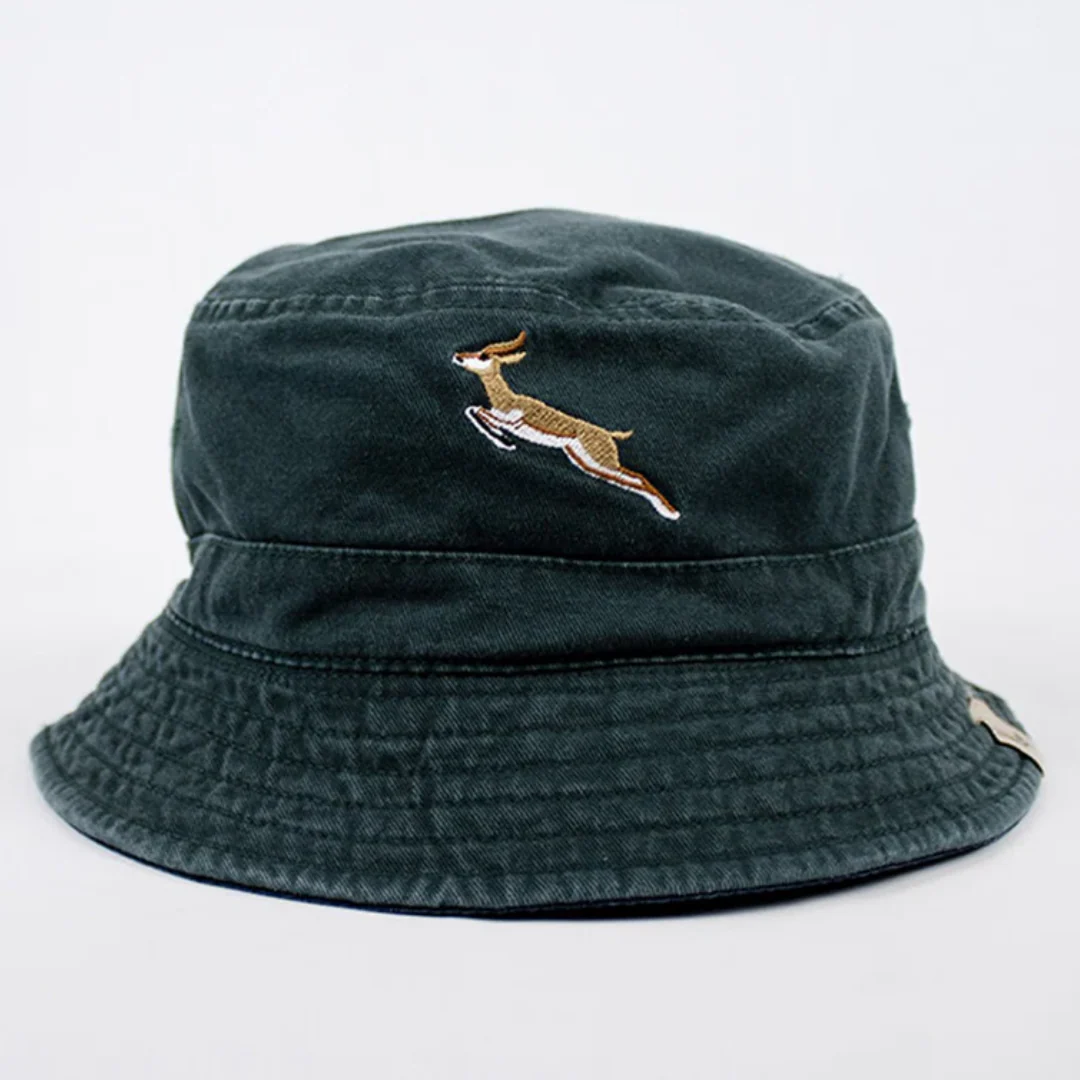 Springboks Reversible Bucket Hat-OS Green - Image 11
