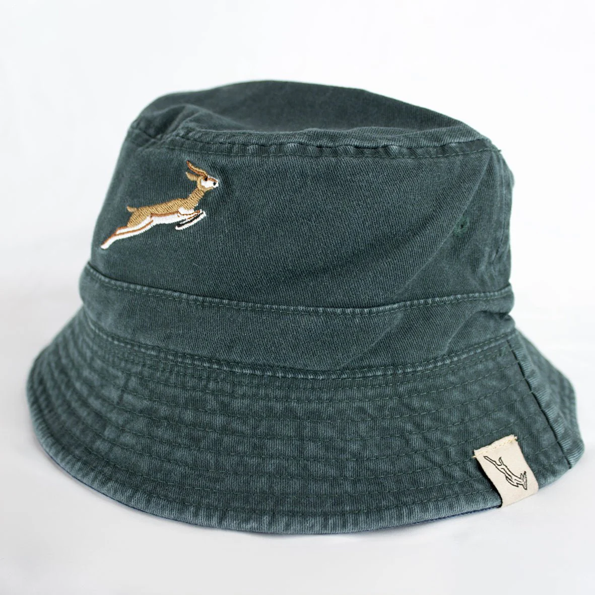 Springboks Reversible Bucket Hat-OS Green - Image 5