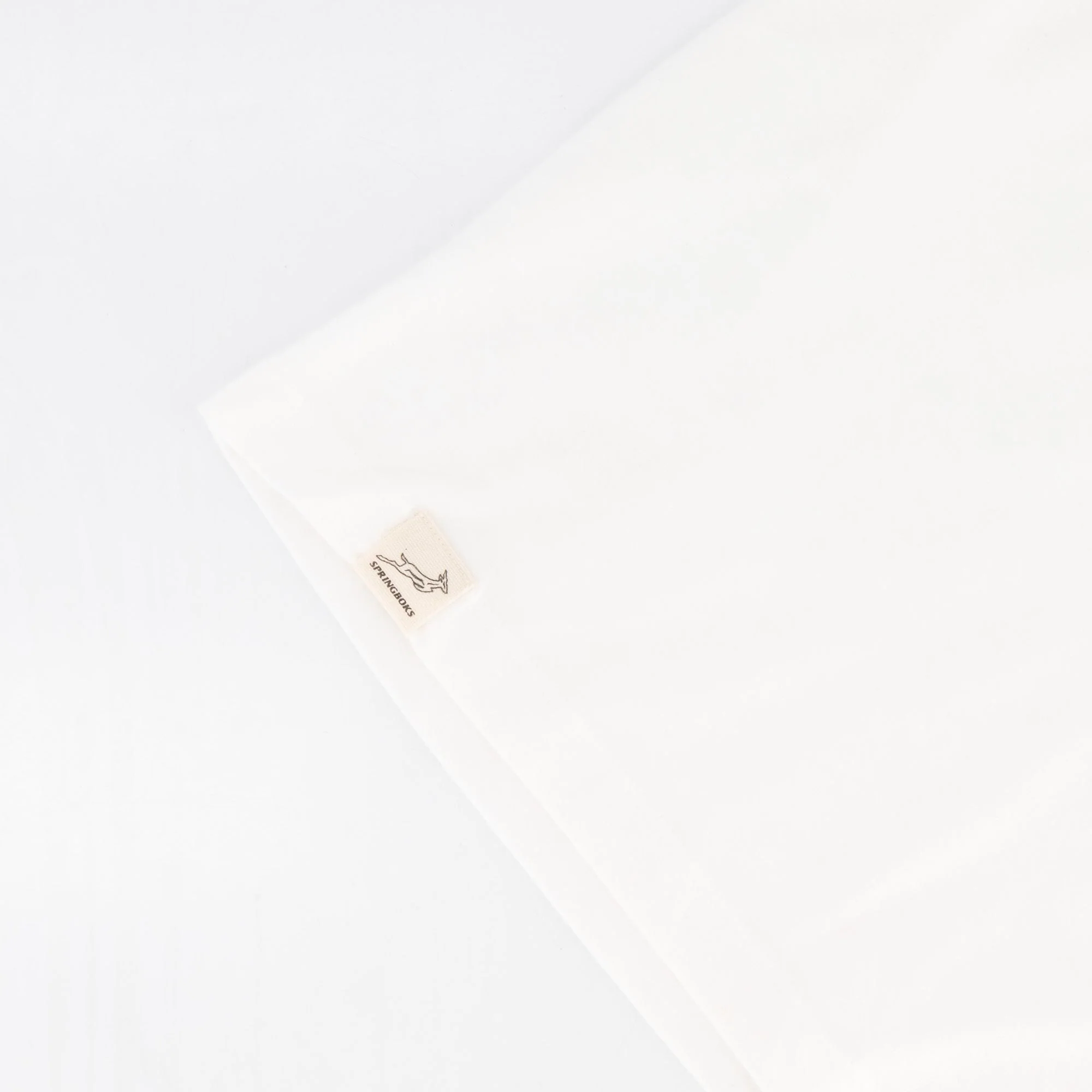 Springboks Ringer Crop Crew Tee - White - Image 7