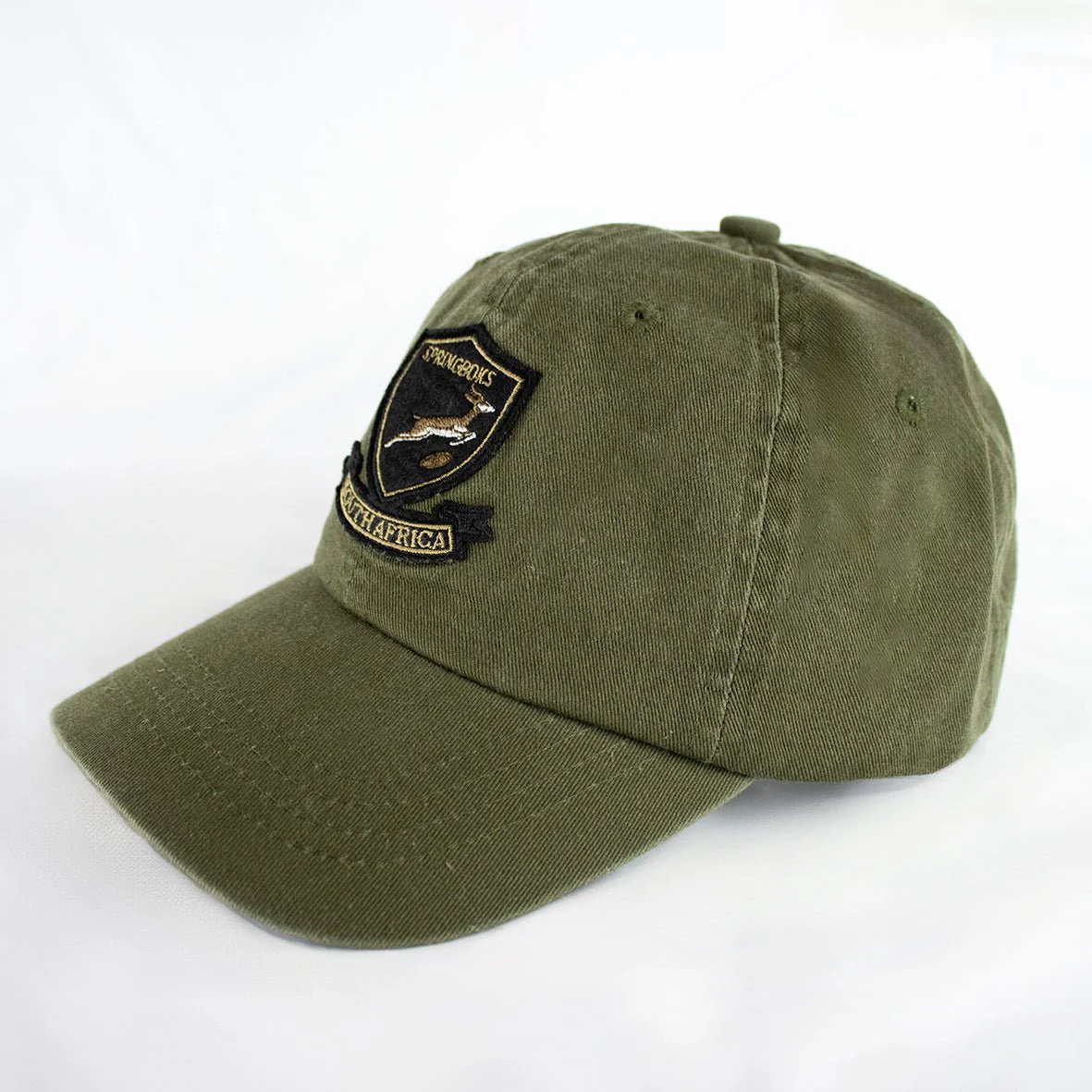 Springboks Shield Dad Cap-Military Olive - Image 3
