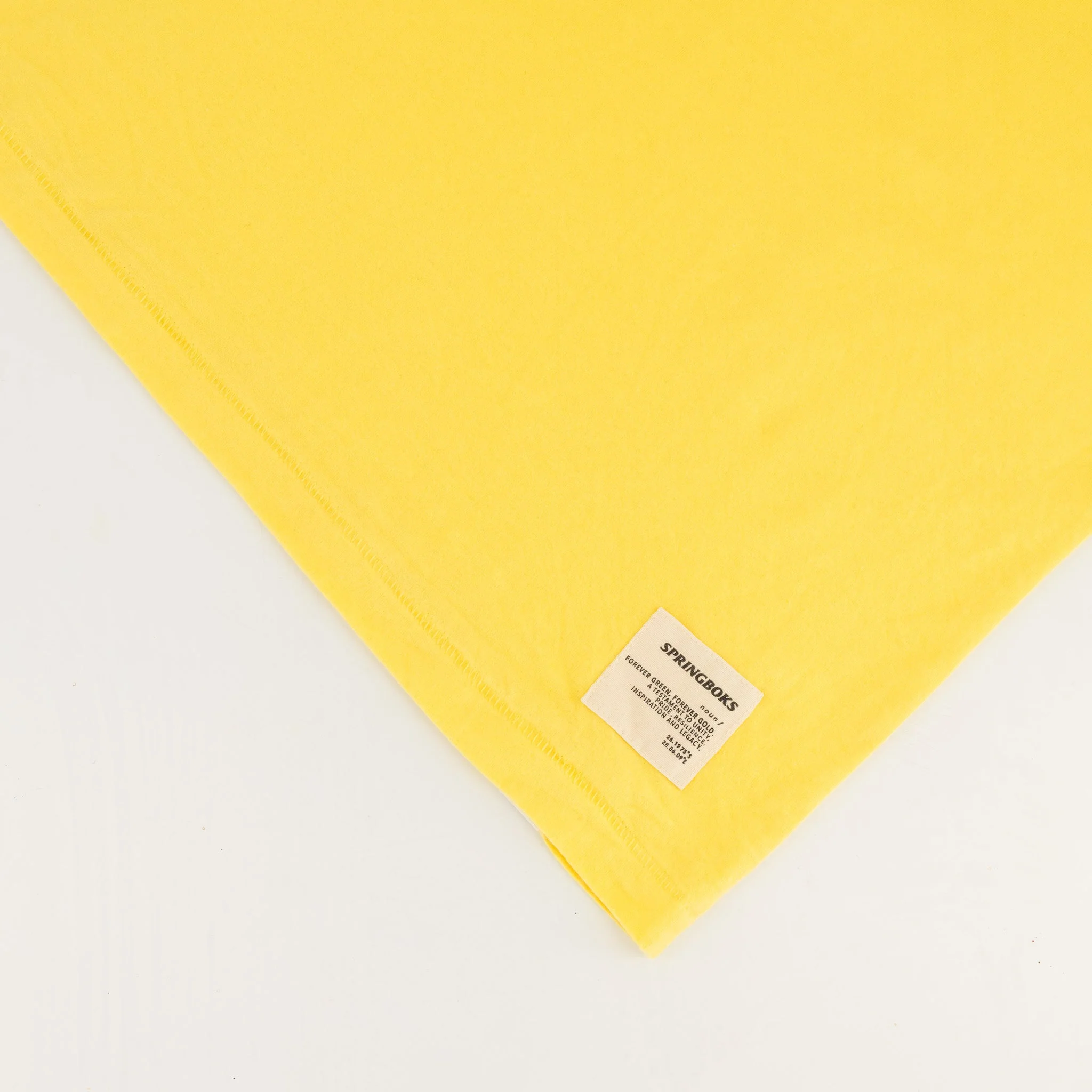 Springboks SML Bok HS Regular Crew Tee - Sunshine - Image 8