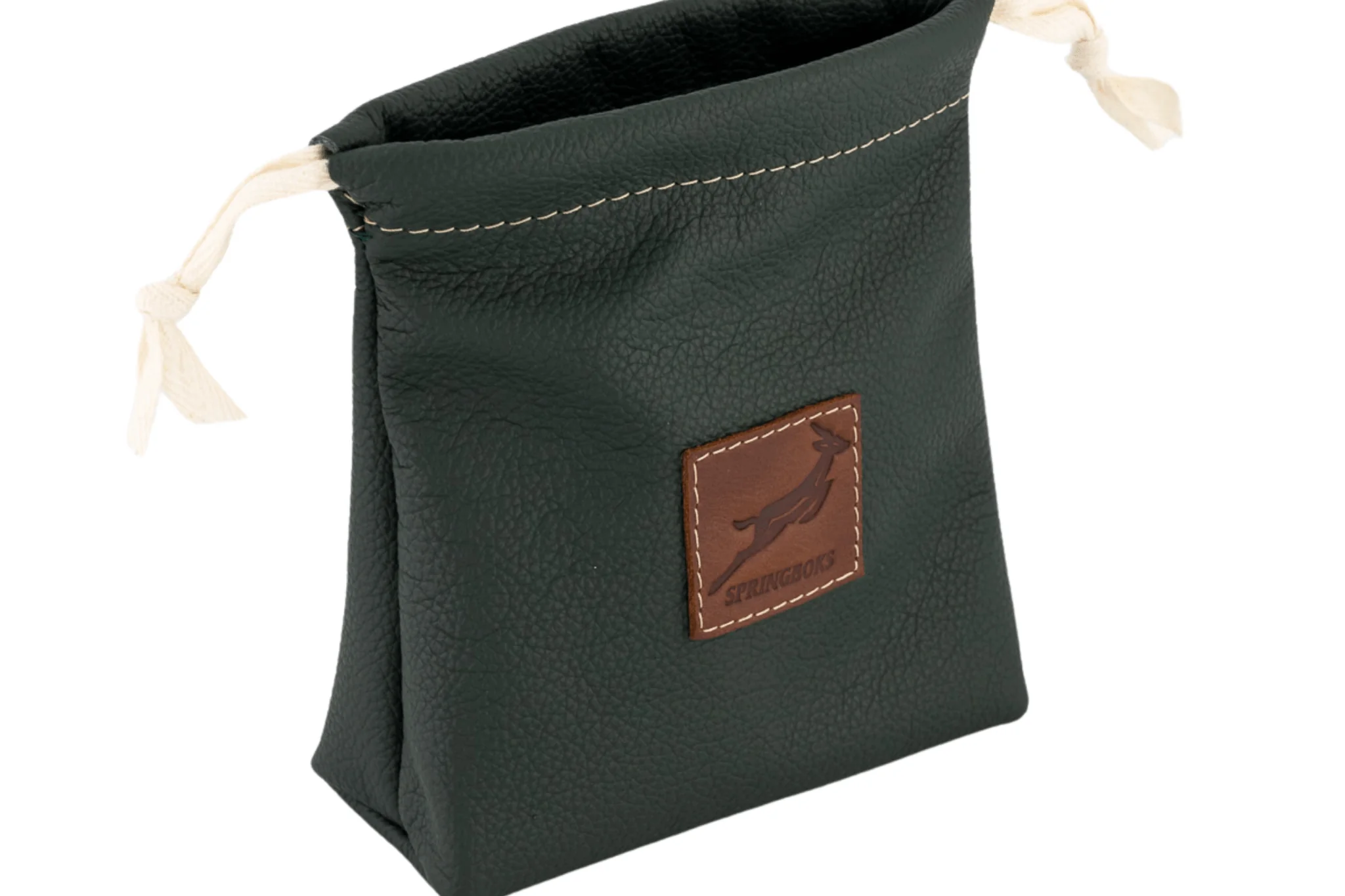 Springboks Tee Drawstring Pouch-Os Green - Image 3