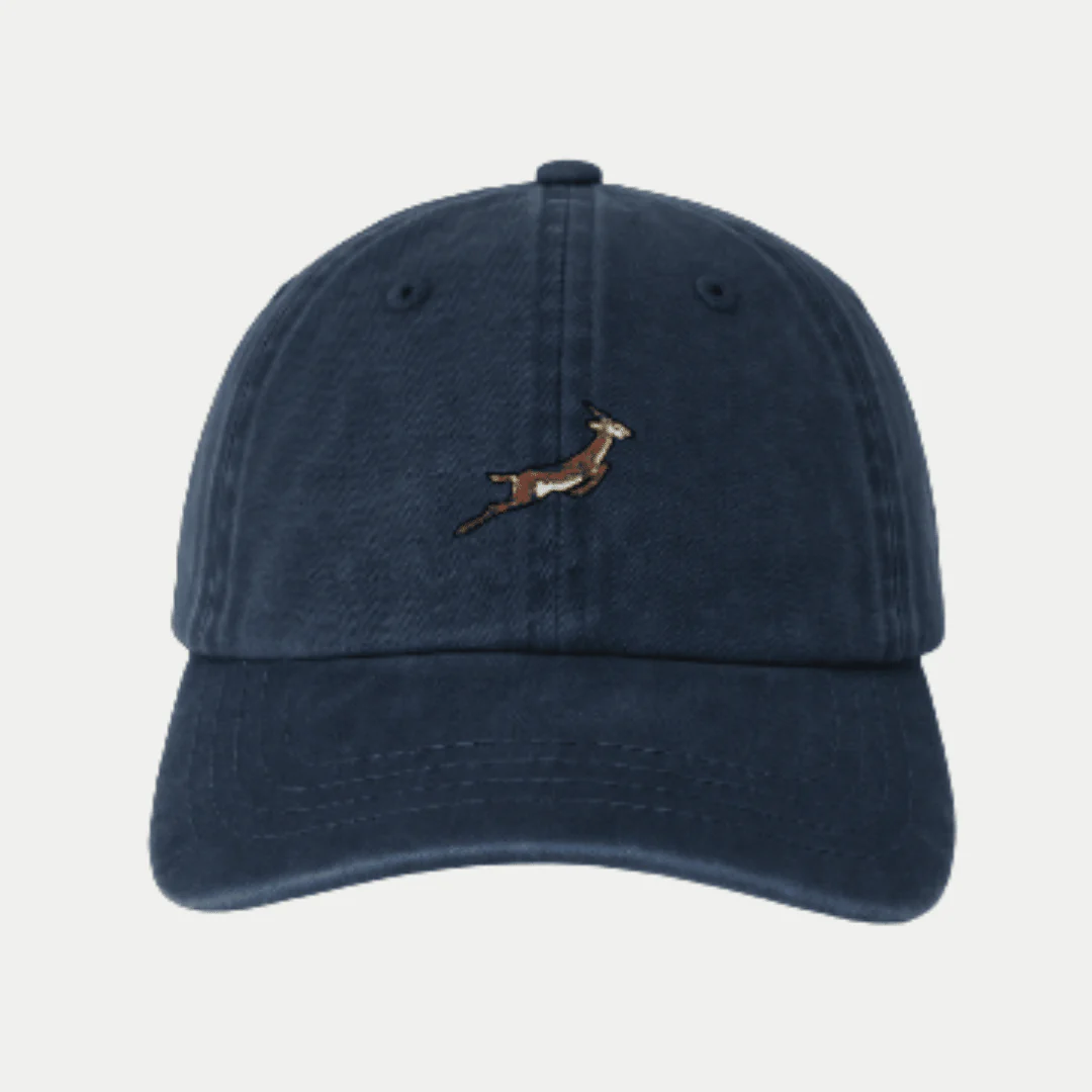Springboks Winter Pop Badge Dad Cap-Navy - Image 6