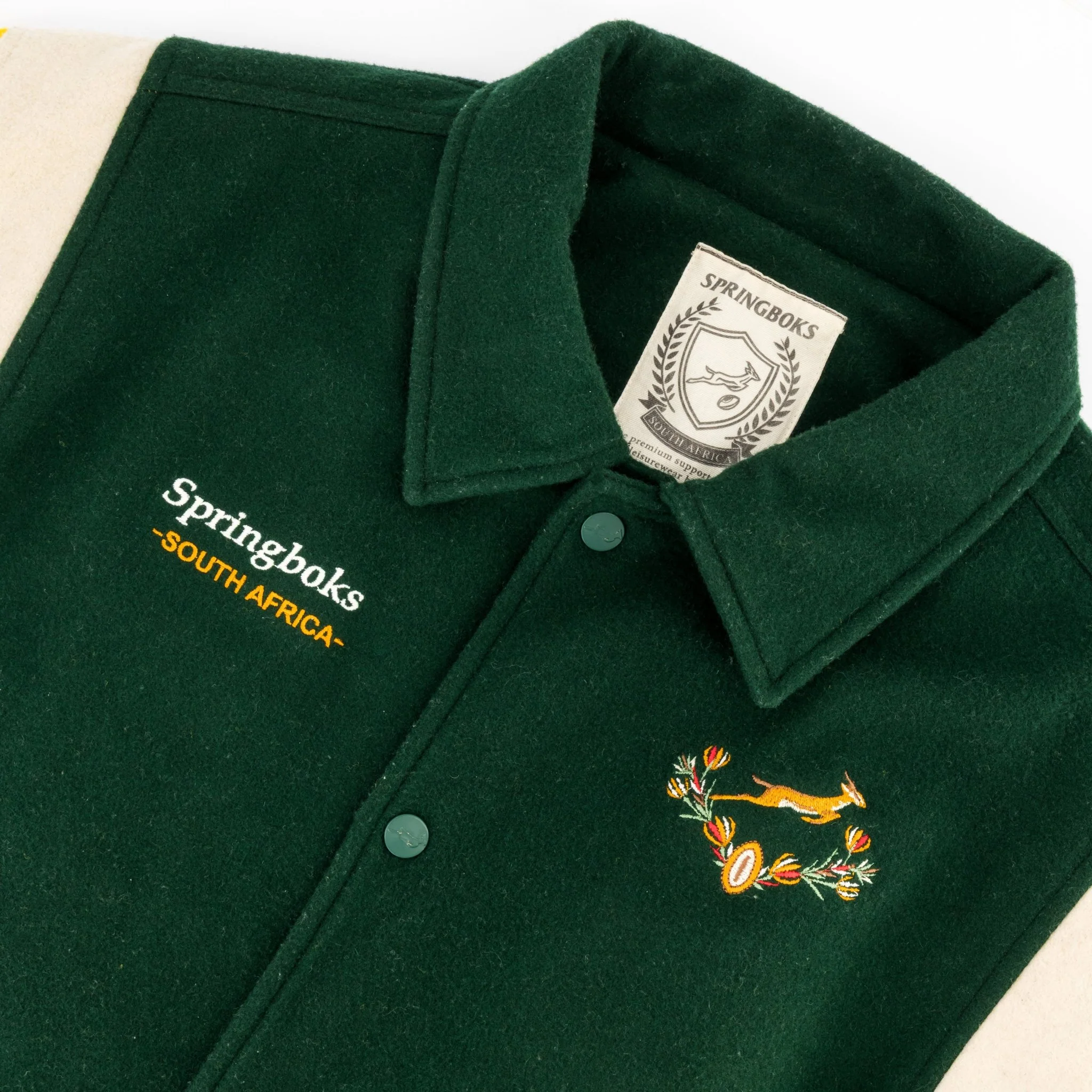 Springboks Wool Bomber Jacket - Image 10
