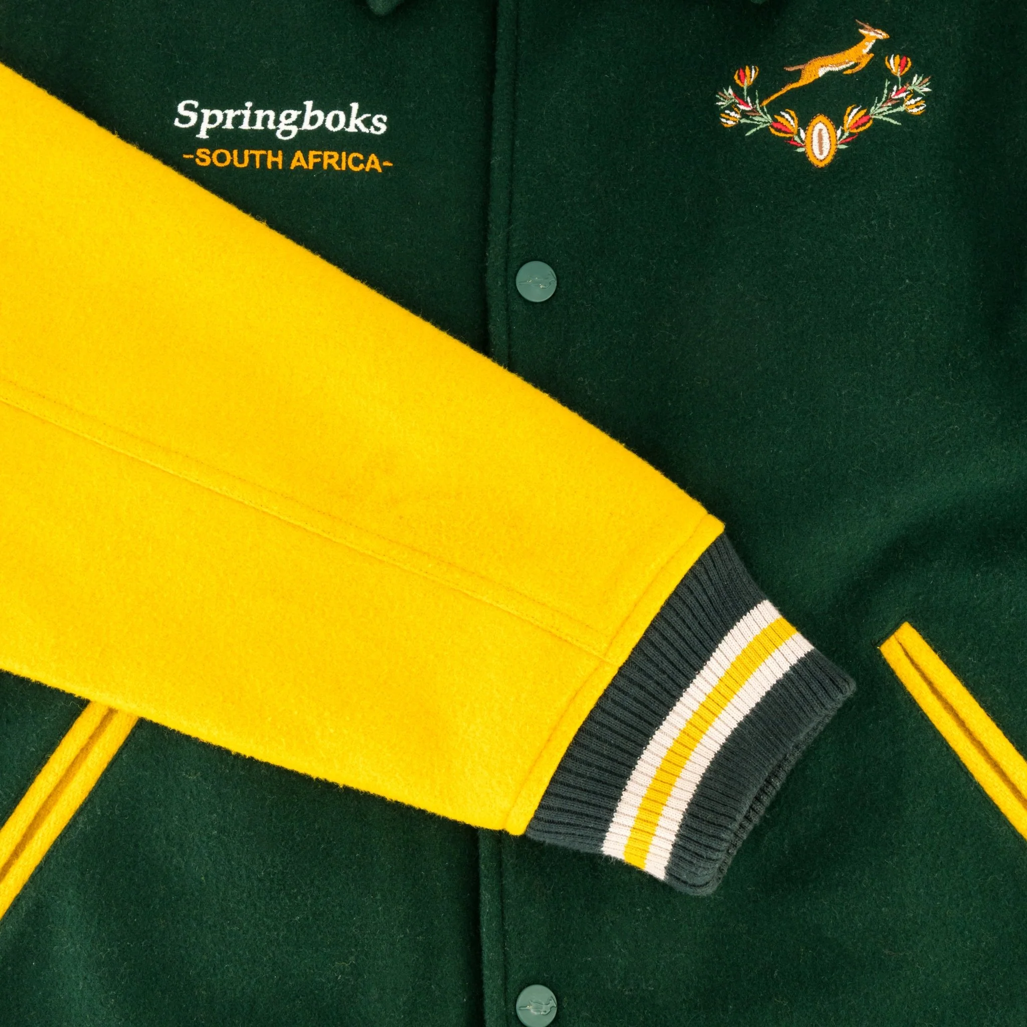 Springboks Wool Bomber Jacket - Image 11