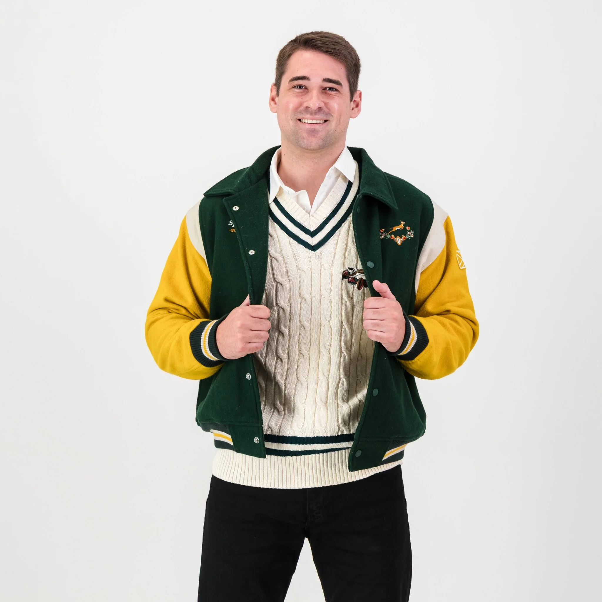 Springboks Wool Bomber Jacket - Image 9