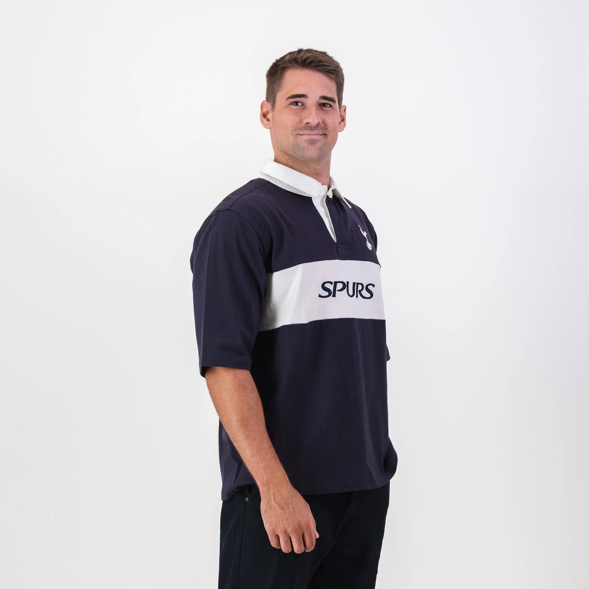 Tottenham Hotspur Retro Rugby Polo - Image 5