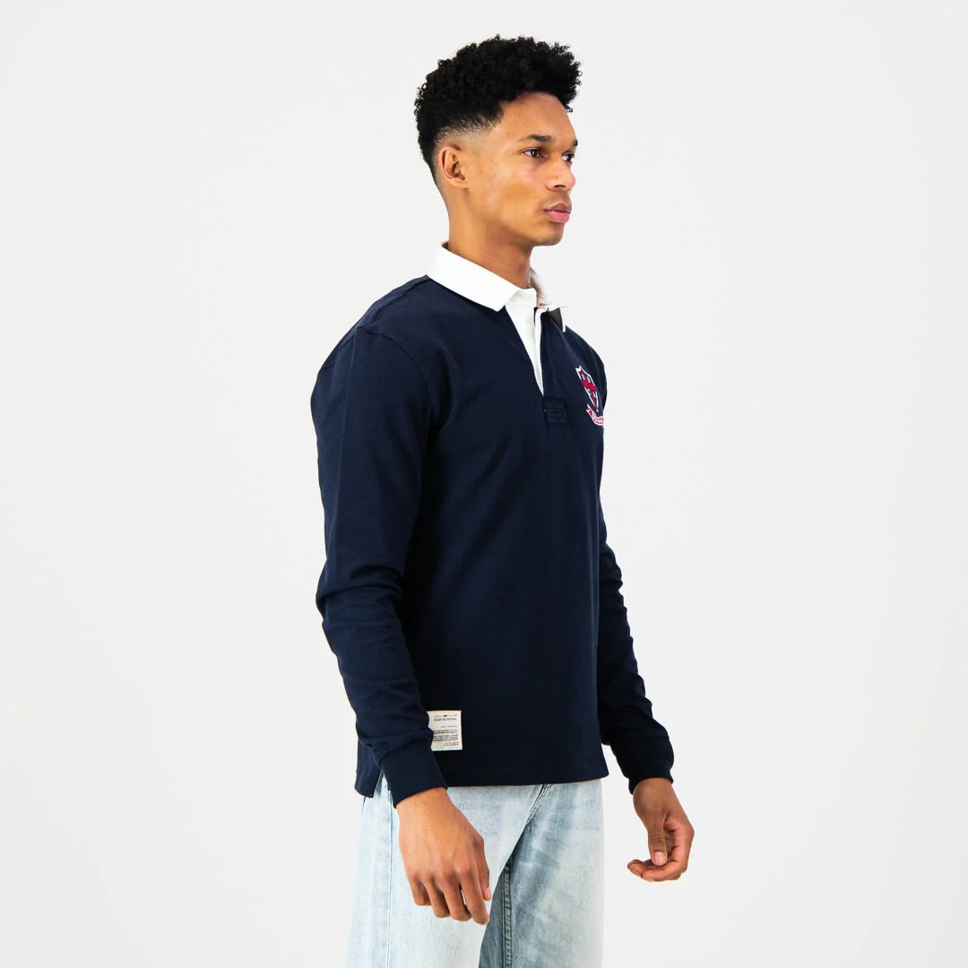Schools St Benedict's LS Rugby Jersey-Navy - Image 4