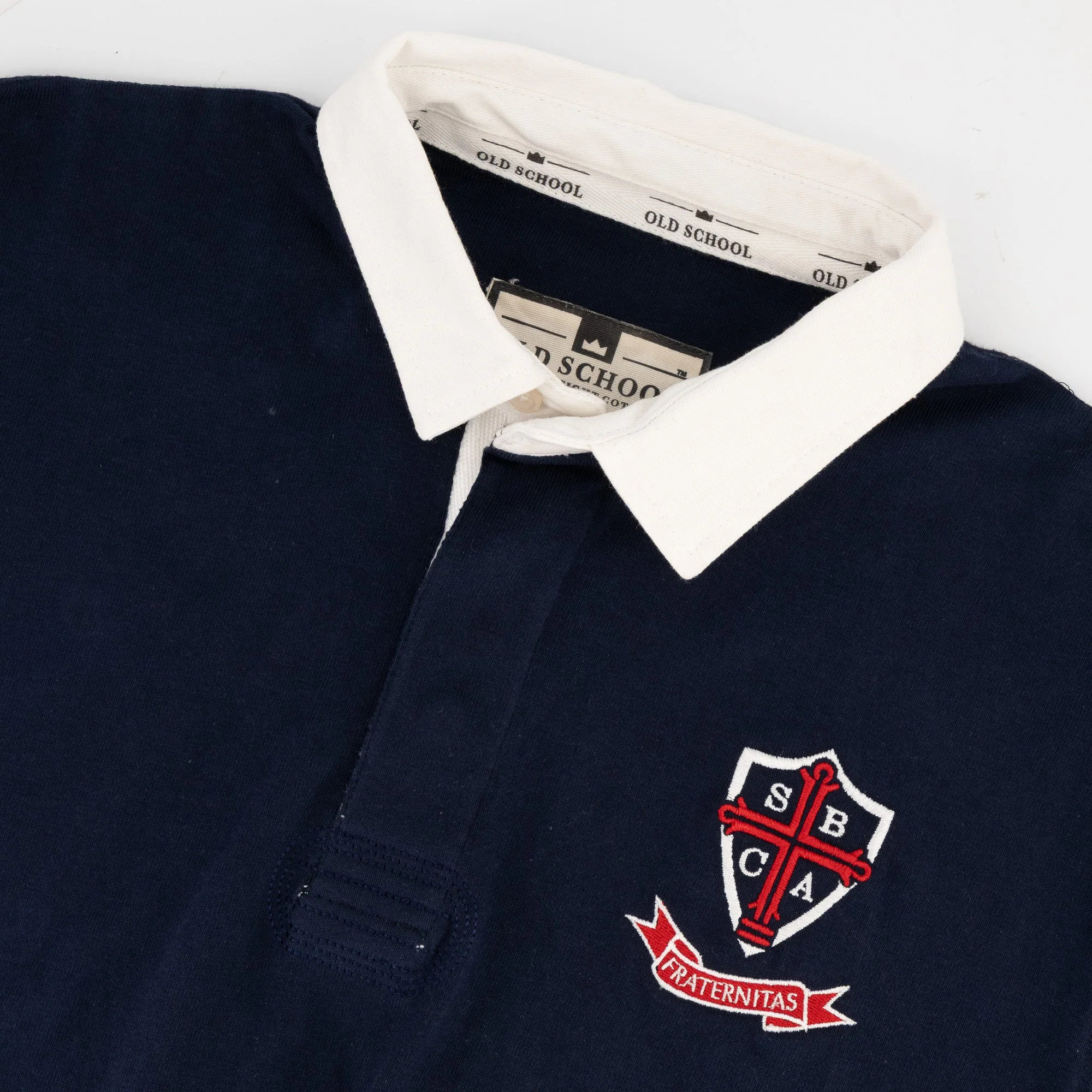 Schools St Benedict's LS Rugby Jersey-Navy - Image 6