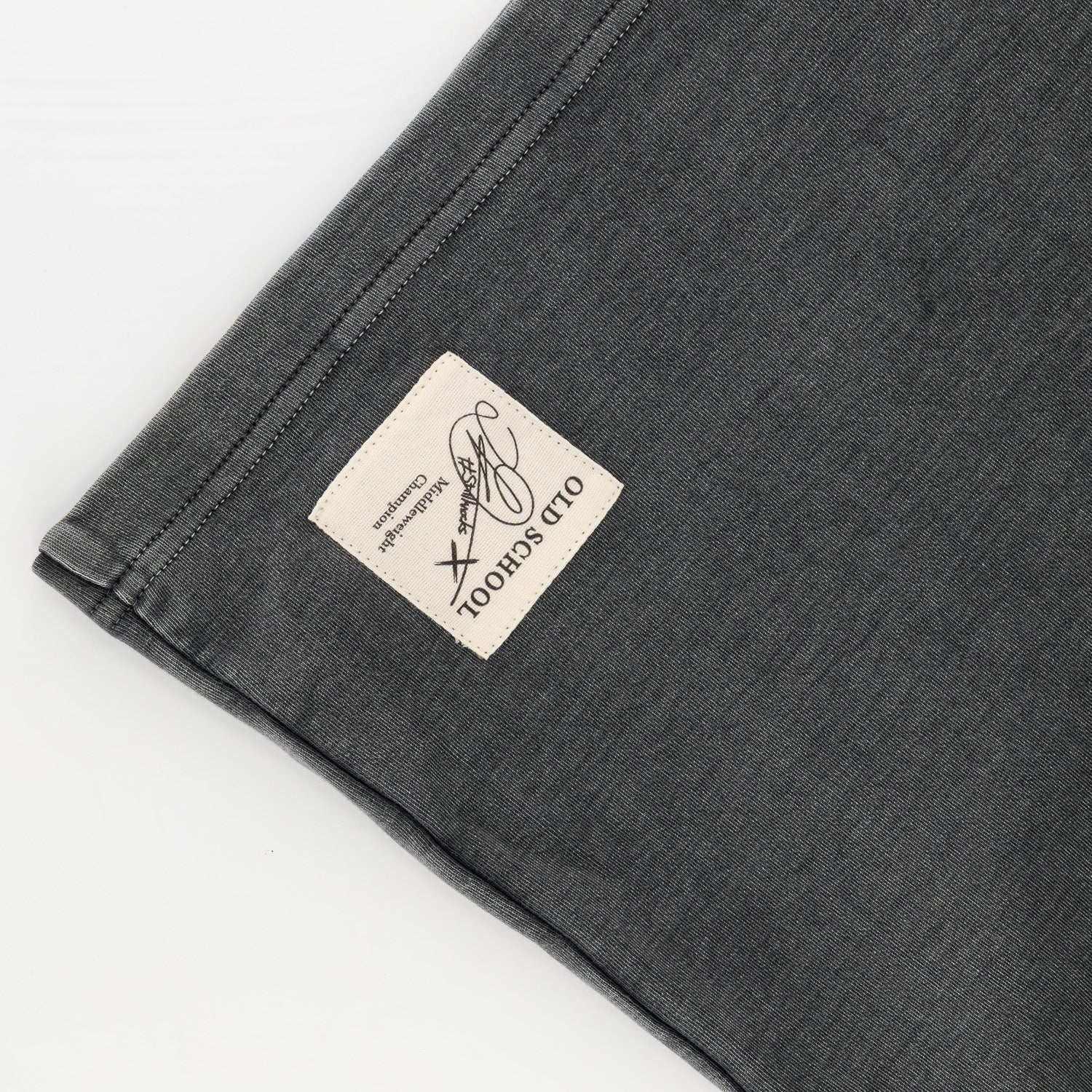 Stillknocks Acid Wash Boxy Crew Tee- Turb Grey - Image 7