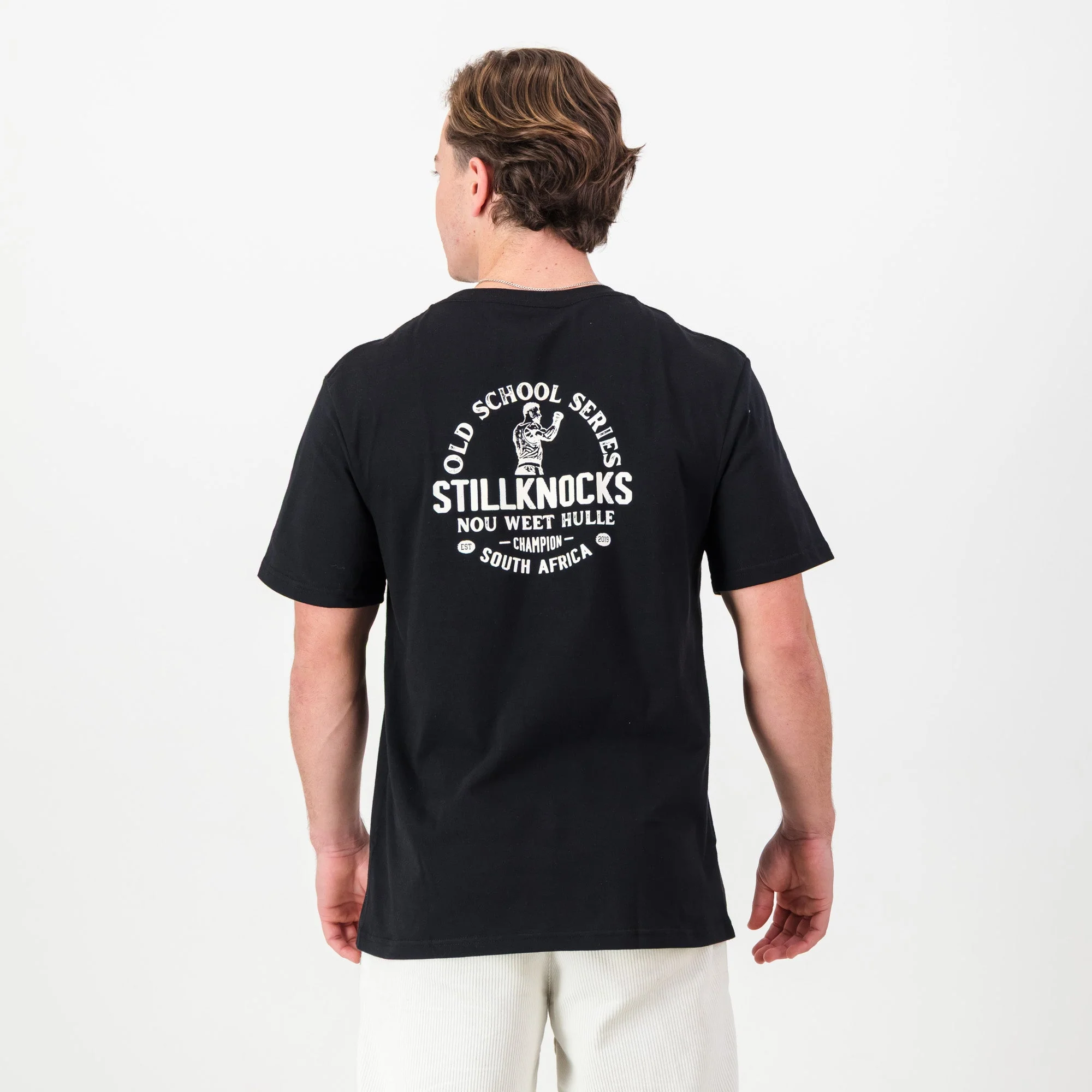 Stillknocks Real DDP Regular Crew Tee-Black - Image 5