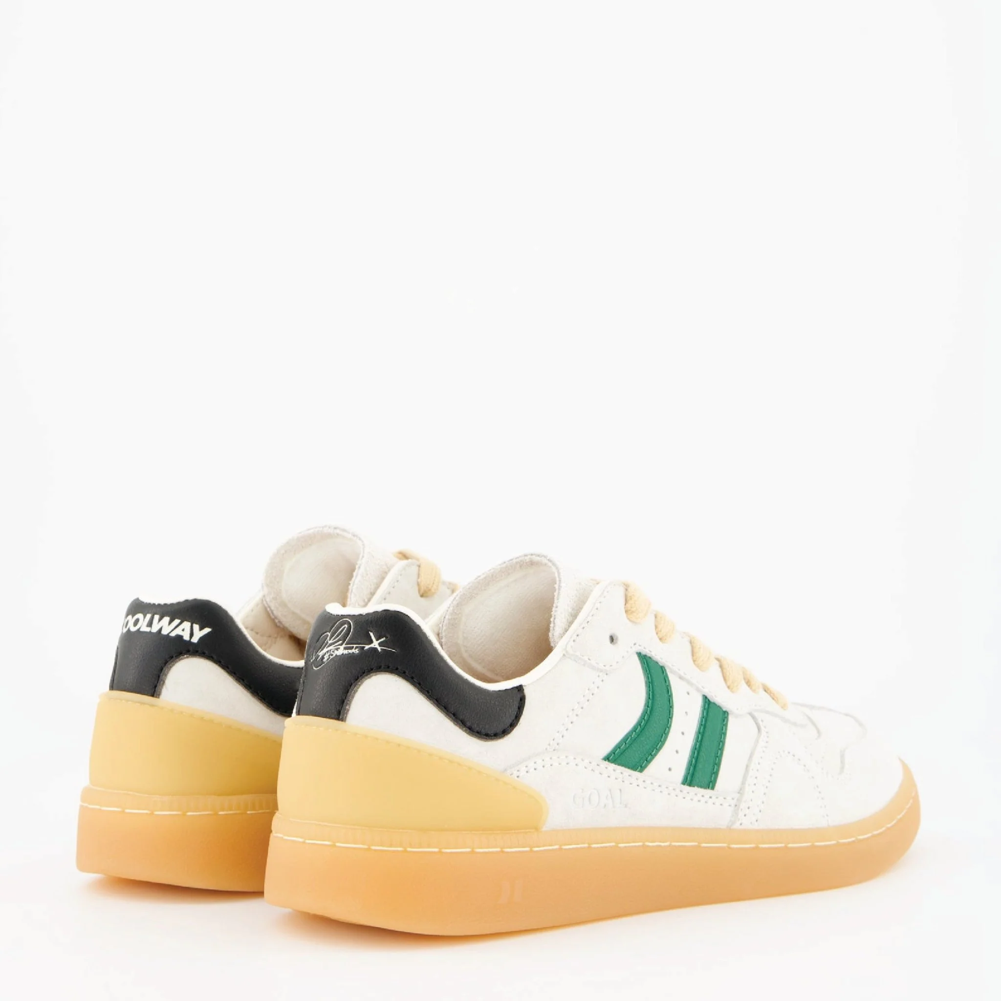 Stillknocks X Coolway X Old School Sneaker-Ivory - Image 5