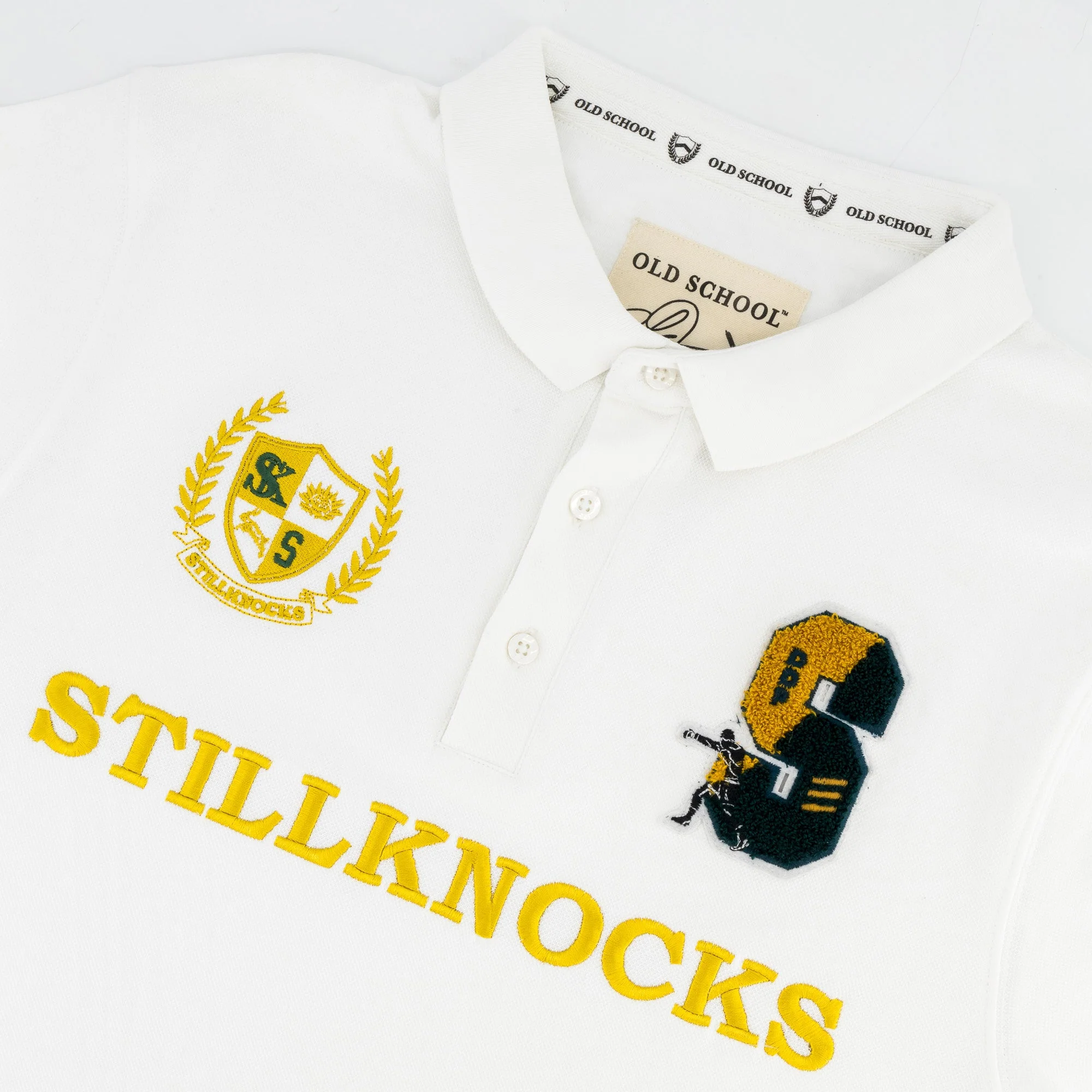 Stillknocks Real DDP SS Polo-White - Image 6