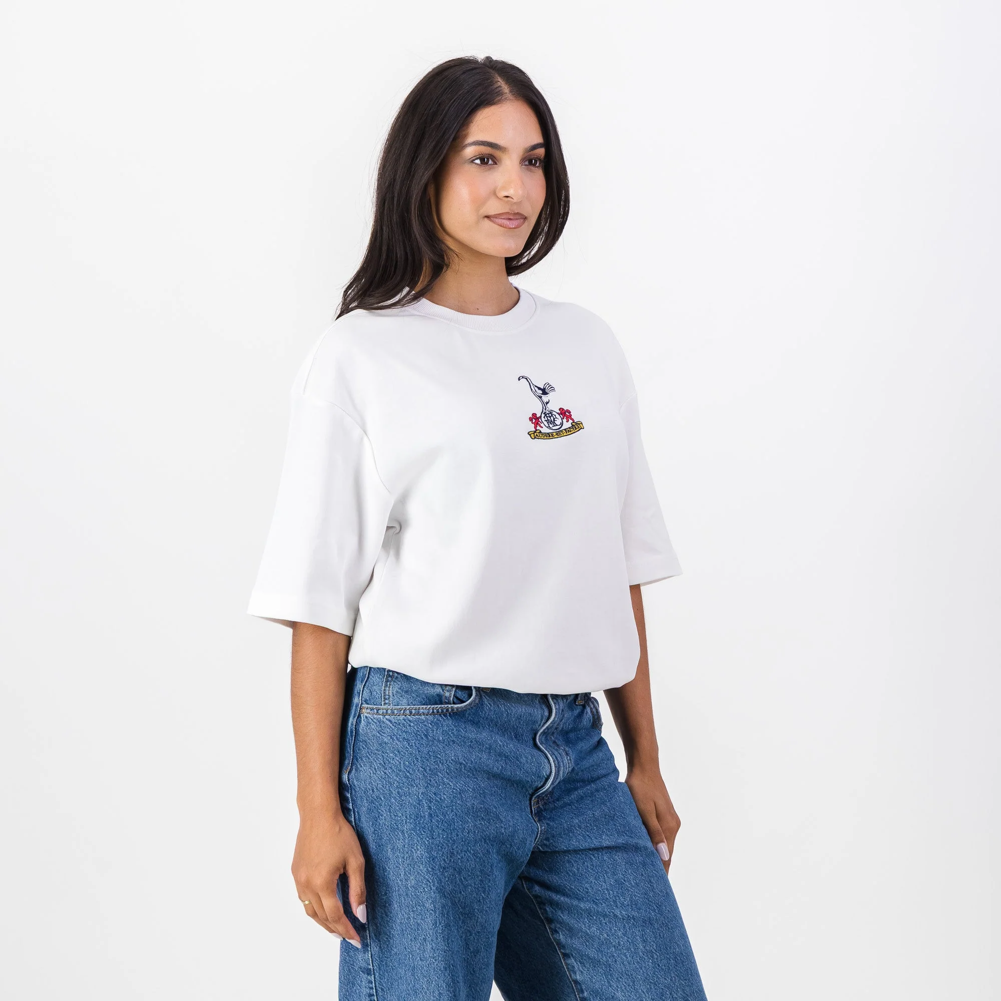 Tottenham Hotspur Retro Relaxed T-Shirt - Image 10