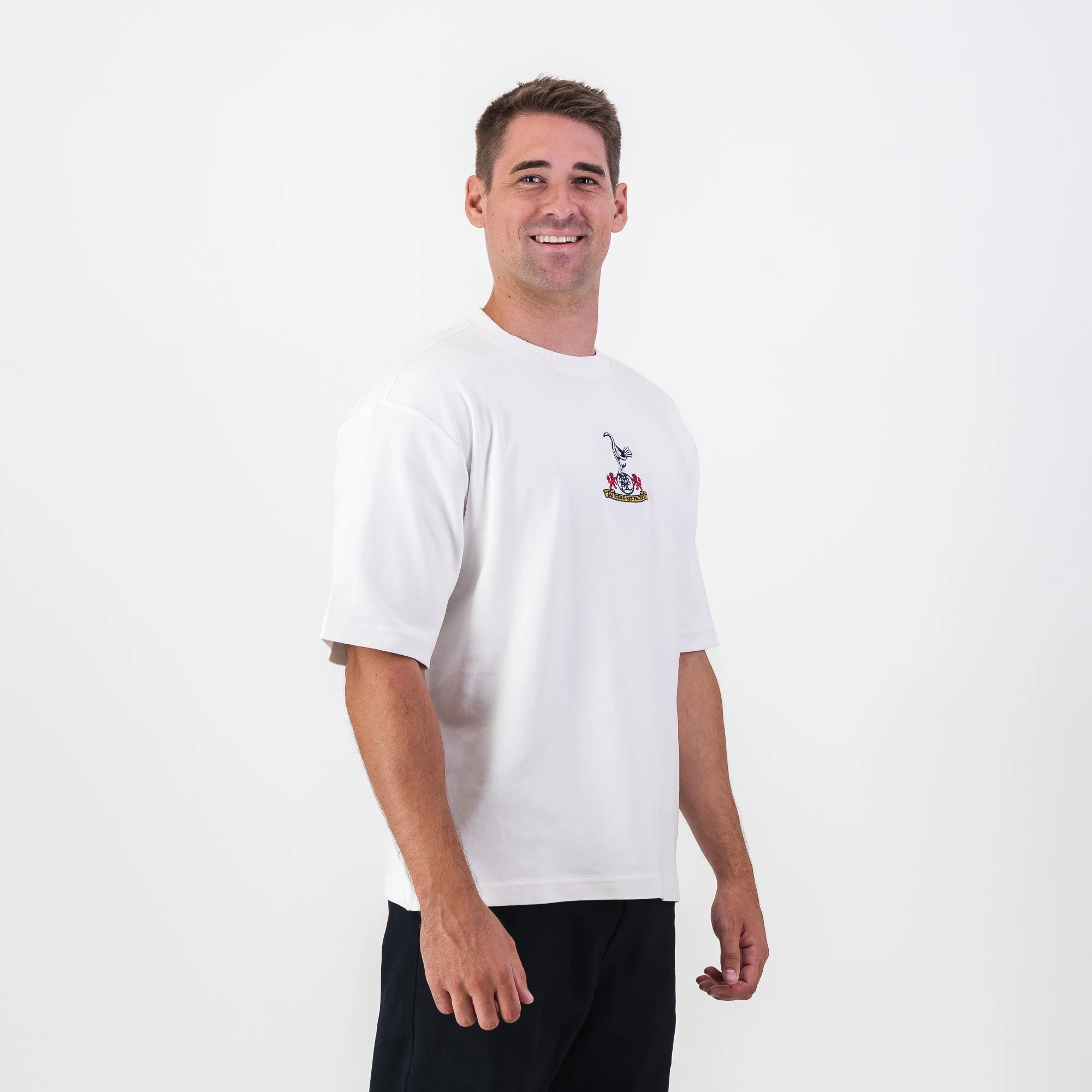 Tottenham Hotspur Retro Relaxed T-Shirt - Image 6